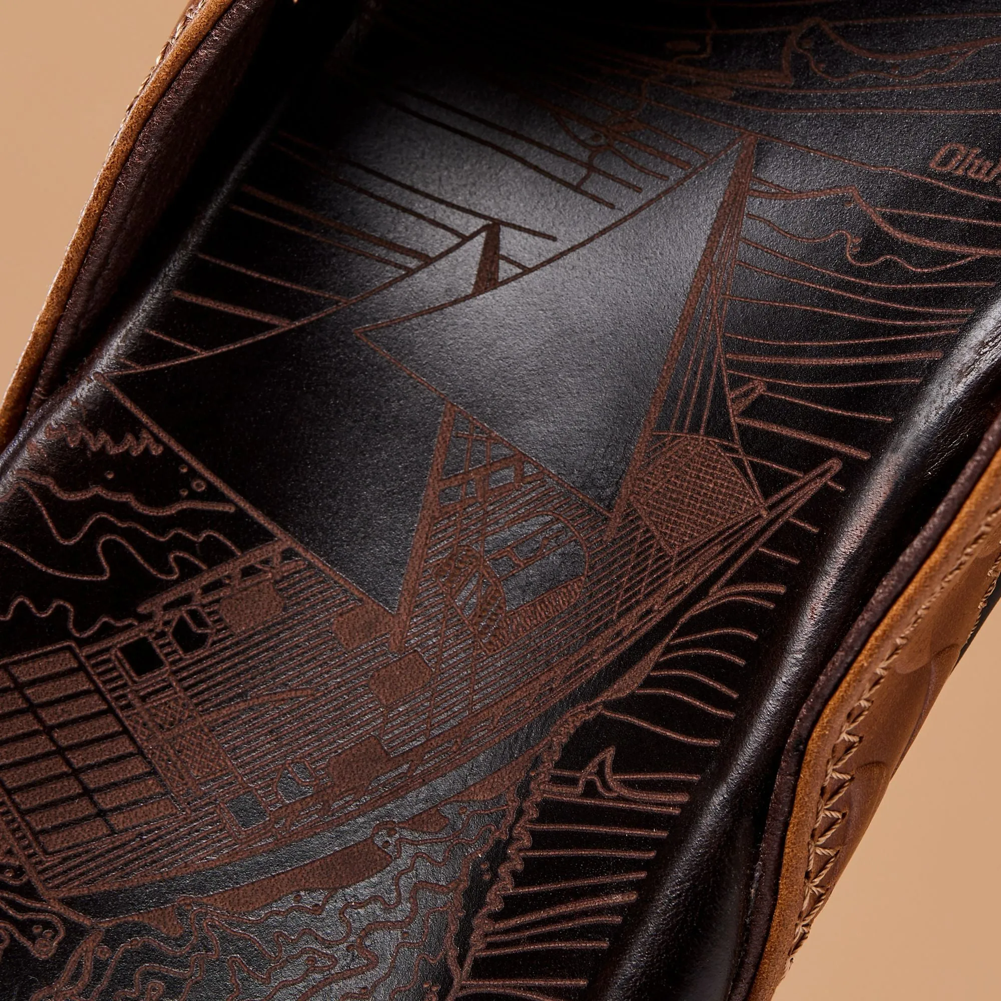 Hikianalia - Tan / Dark Java Gel Insert Breathable Walking