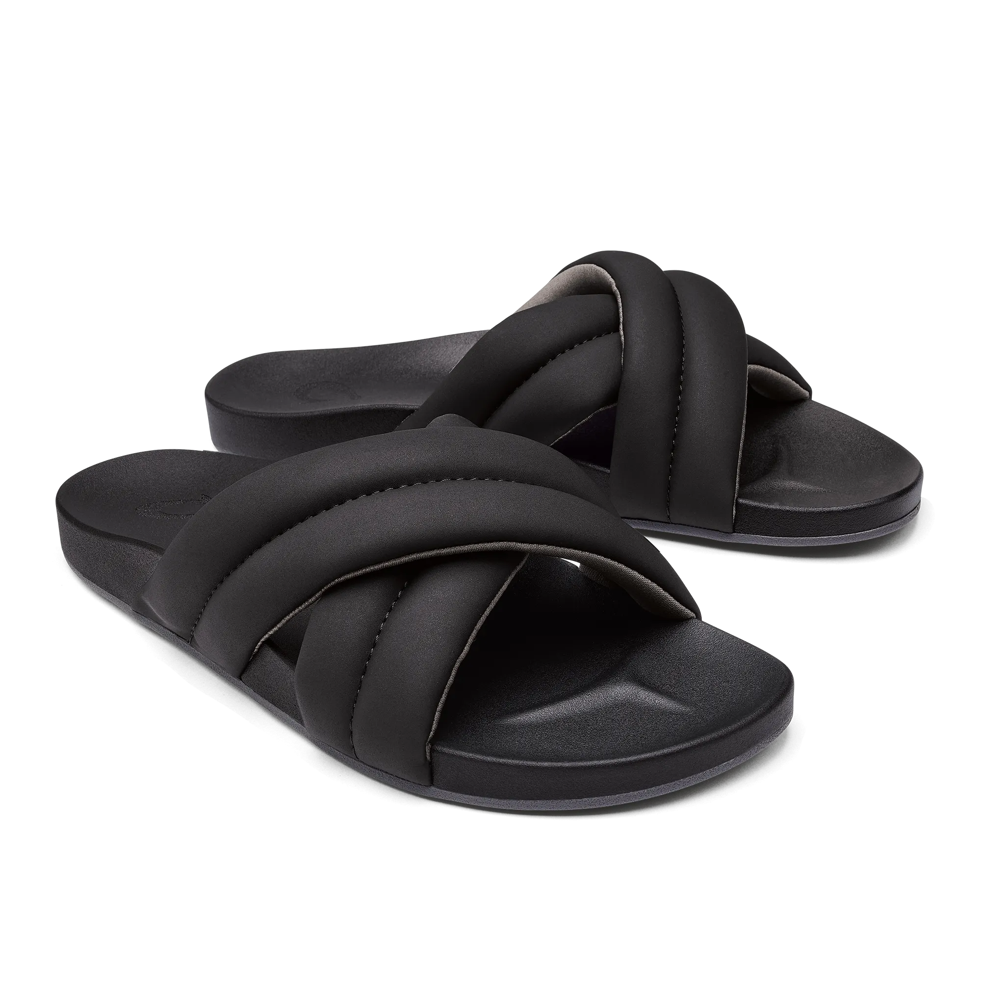Hila - Black Comfortable Footbed