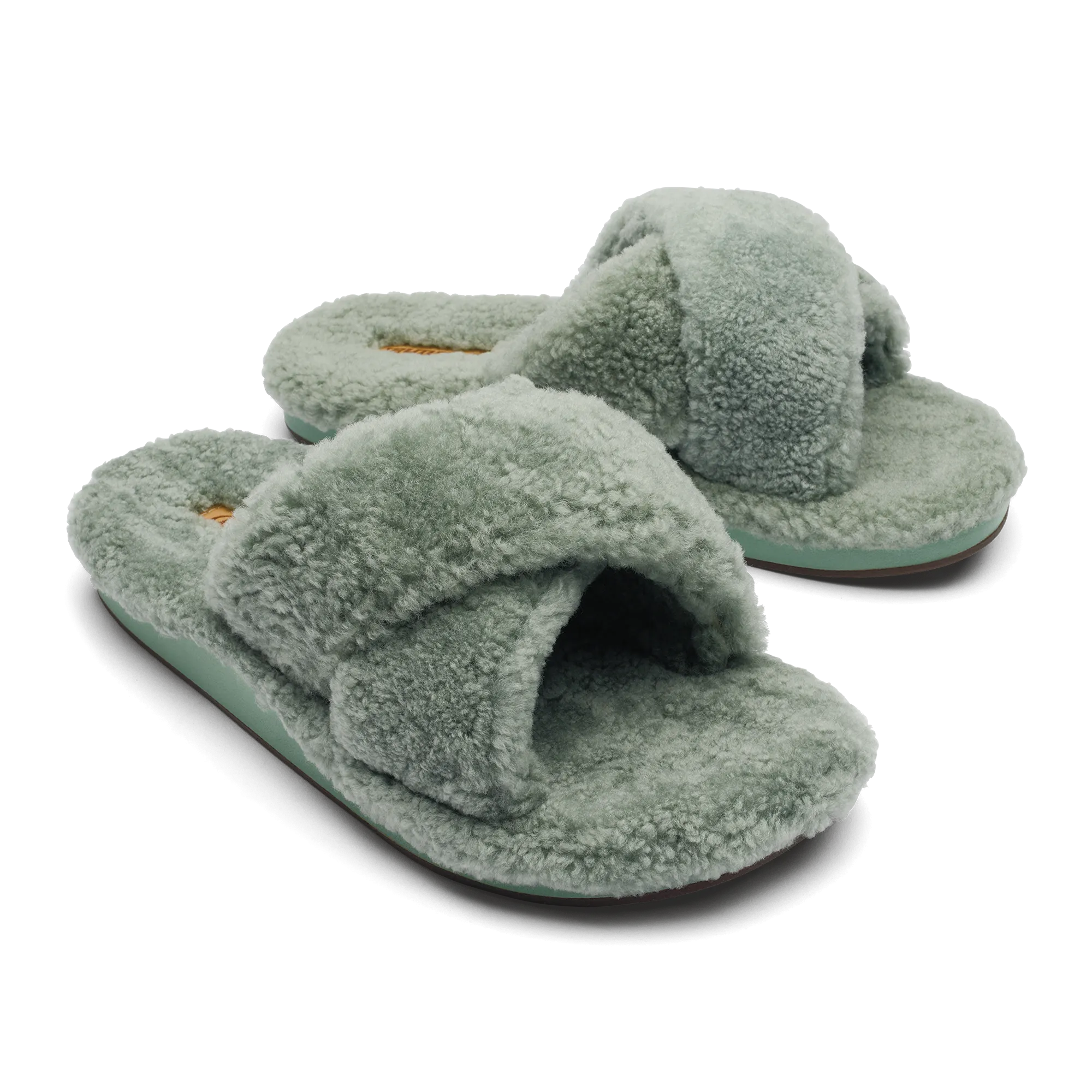 Comfortable Sandals for Men Hila Heu - Muted Green