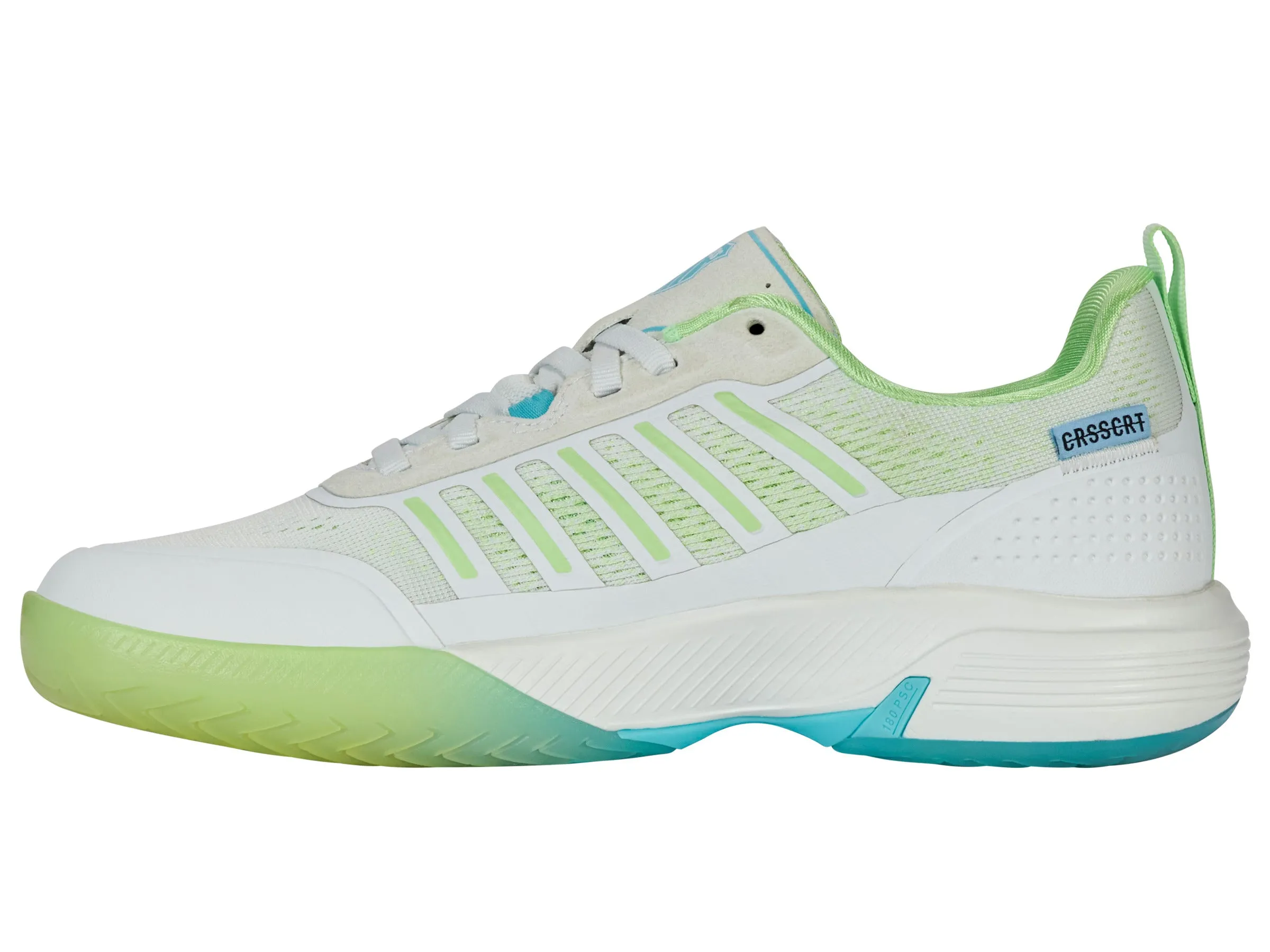 94405-964-M | ULTRA COURT | BIT OF BLUE/PARADISE GREEN/CAPRI Impact Resistant Sole