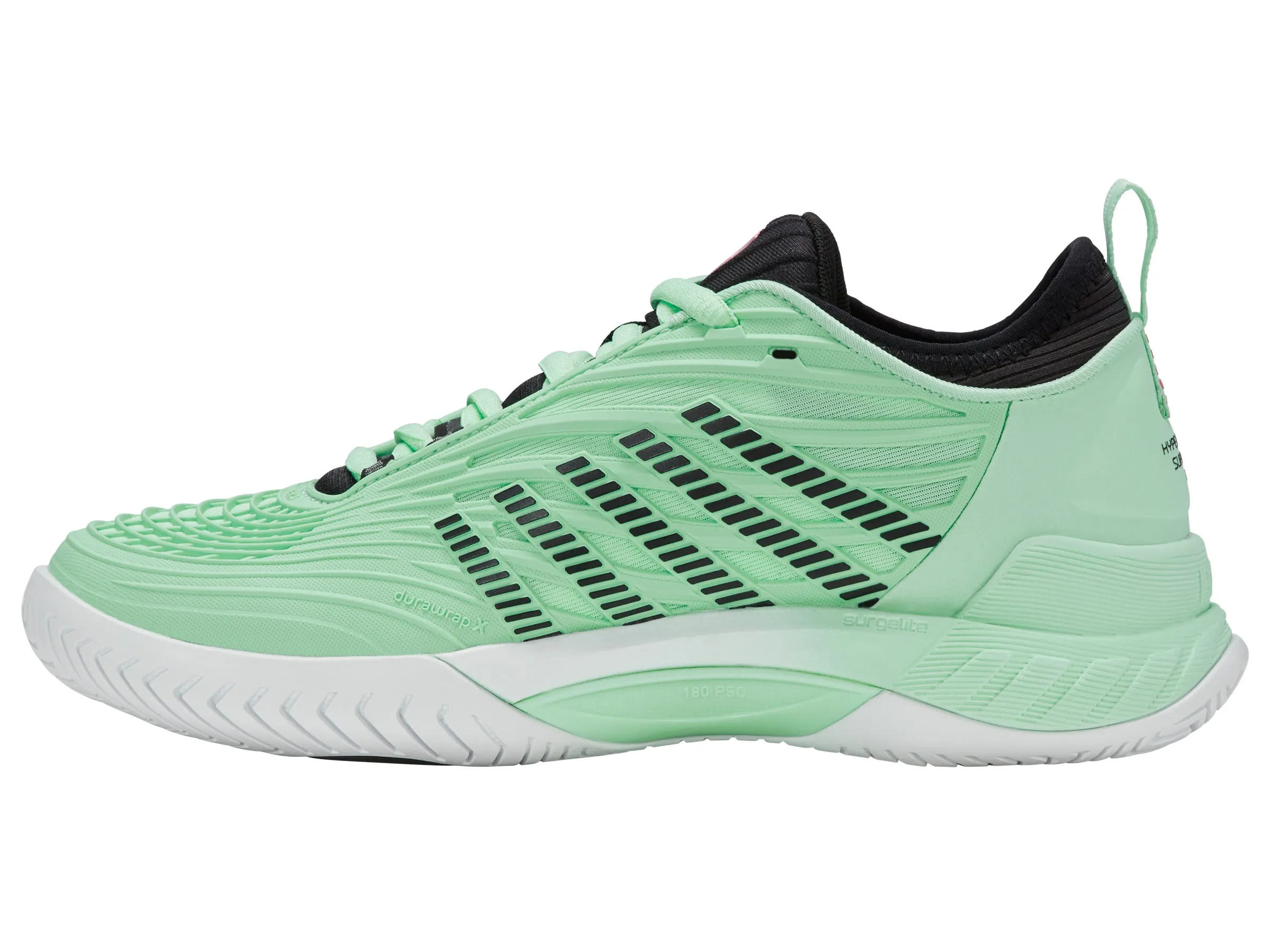 Padded Tongue Autumn Cool 99071-368-M | HYPERCOURT SUPREME 2 | NEON MINT/BLACK/WHITE