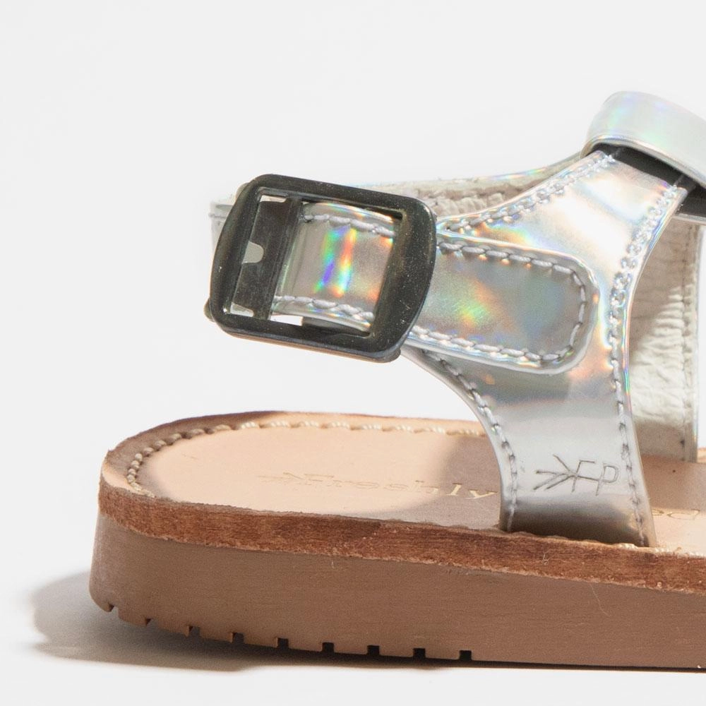 Chic Footwear for Summer Holographic Bixby