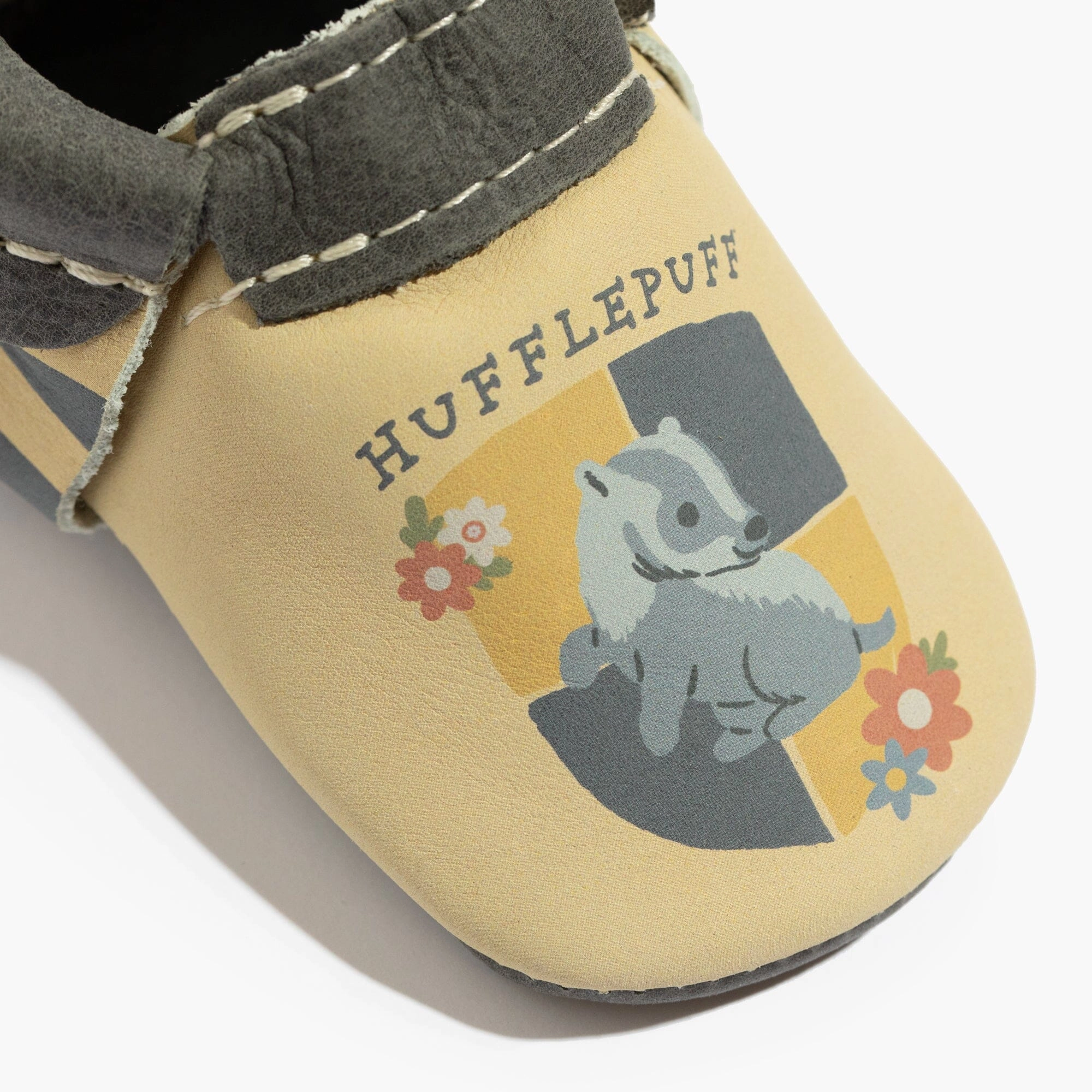 Kid's apparel Non Restrictive Fit Hufflepuff Badger City Baby Shoe