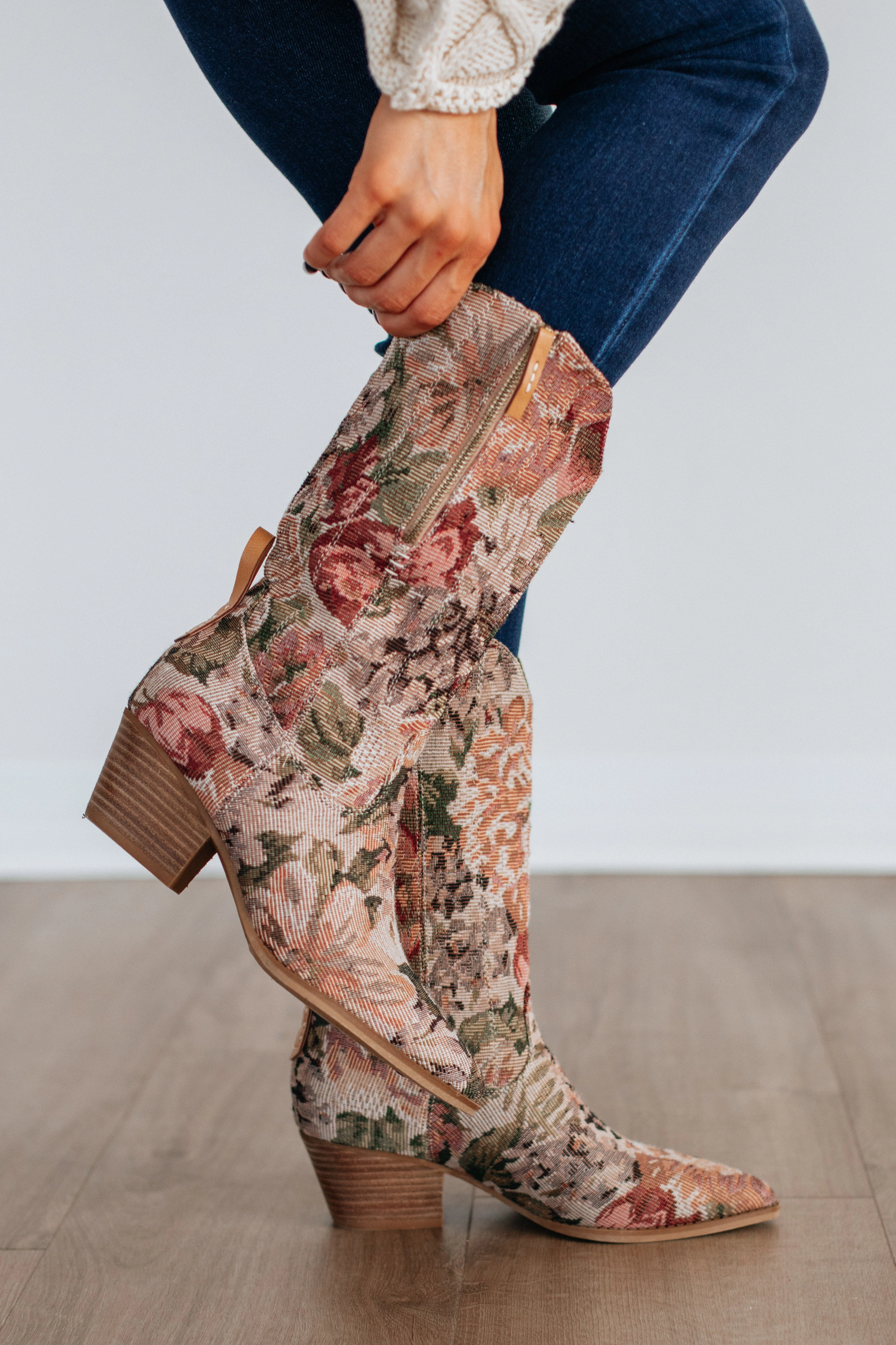 Rosewood Rider Cowgirl Boots Airflow Ventilation Comfort Strap