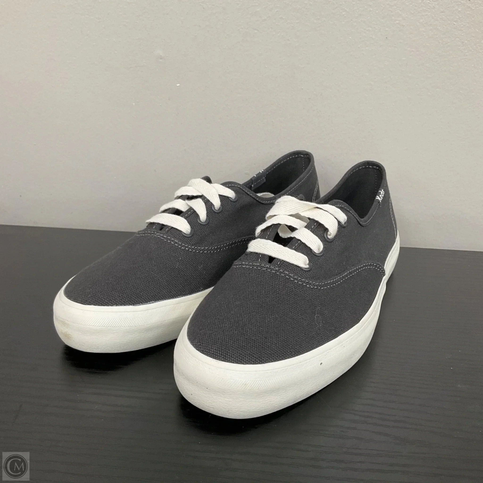 Shoes Sneakers By Keds In Grey, Size: 6.5 Impact Resistant Heel Cup