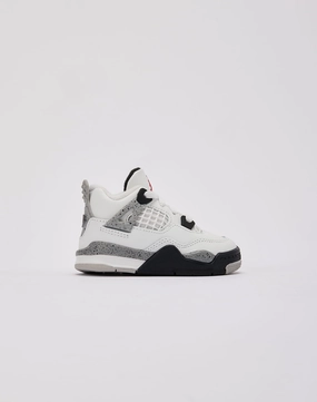 Jordan Air Jordan 4 Retro OG 'White Cement' Toddler Winter kids' wear