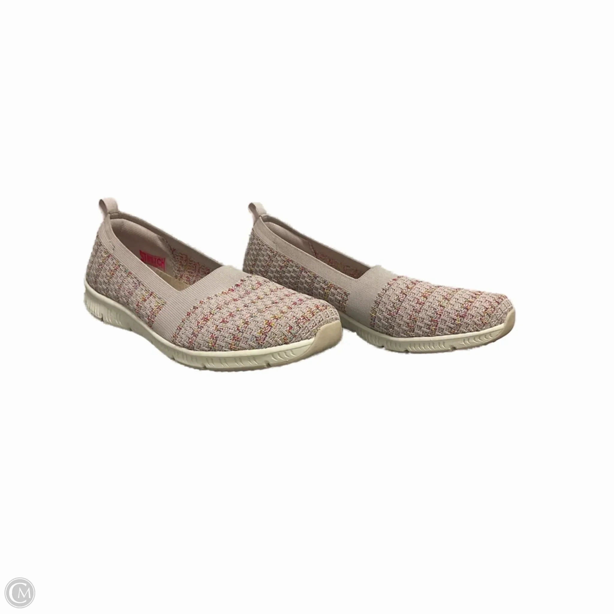 Memory Foam Collar Shoes Sneakers By Skechers In Pink, Size: 10