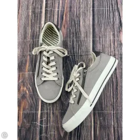 Custom Style Cushioned Memory Foam Shoes Sneakers By Taos In Grey, Size: 10