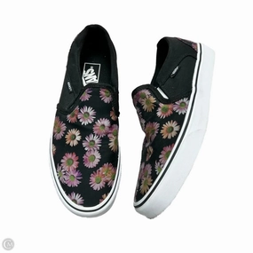 Shoes Sneakers By Vans In Floral Print, Size: 9.5 MoistureWickingFabric OdorResistant