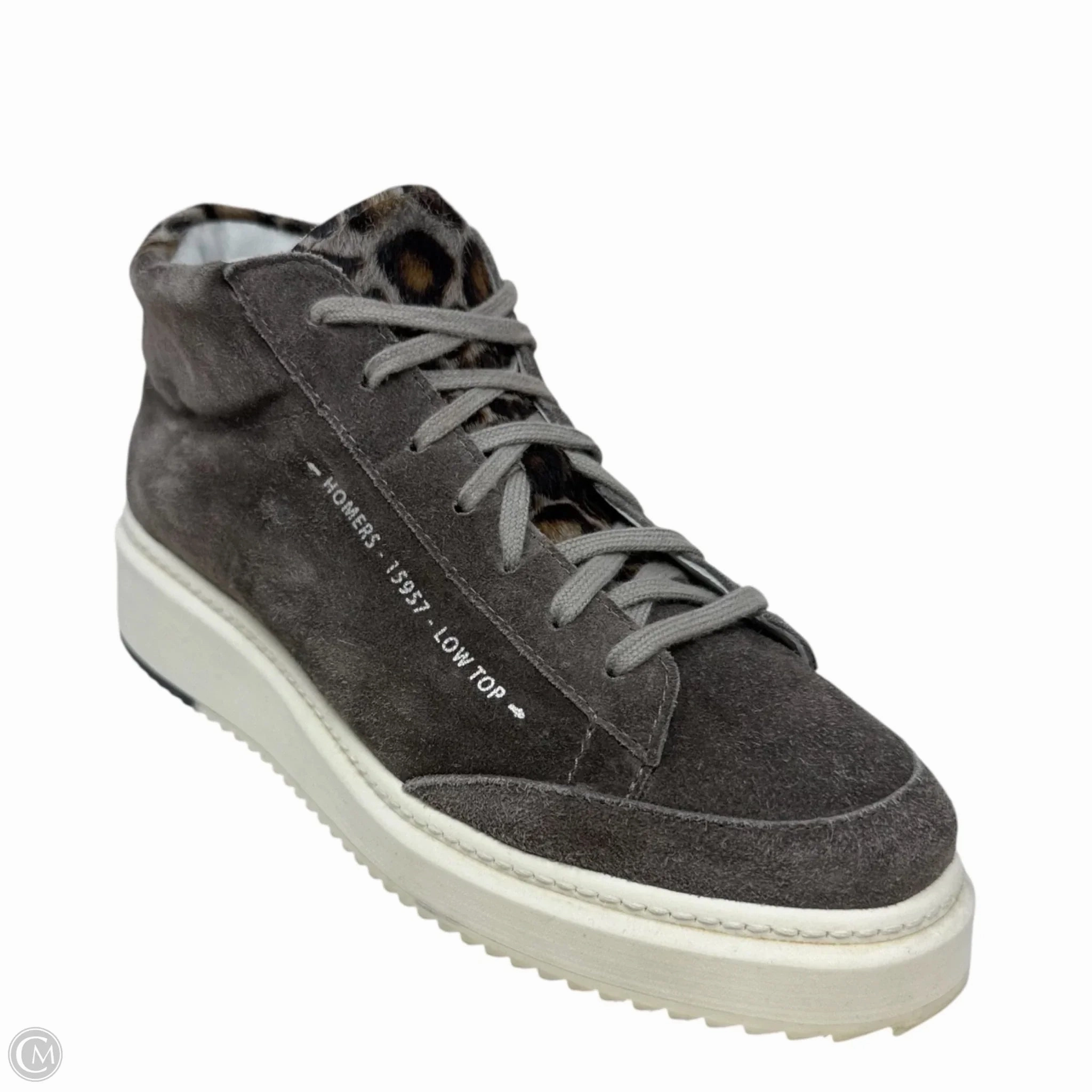 Ista Crosta Ossido Sneakers By Homers In Grey, Size: US 7/EU 38 Trail Running Eco Comfort