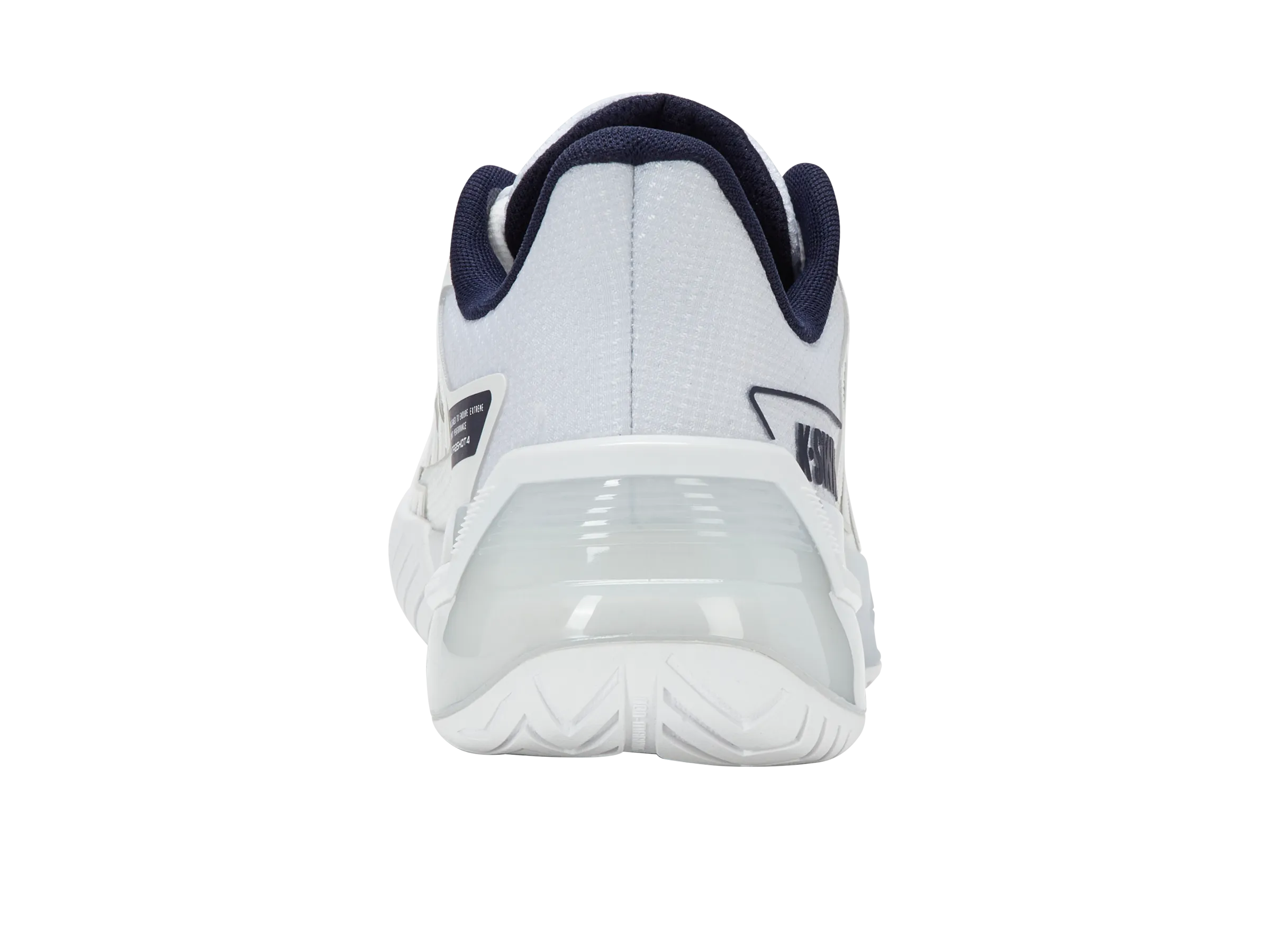 Elastic laces Spring Jump 04437-111-M | ULTRASHOT 4 | WHITE/PEACOAT