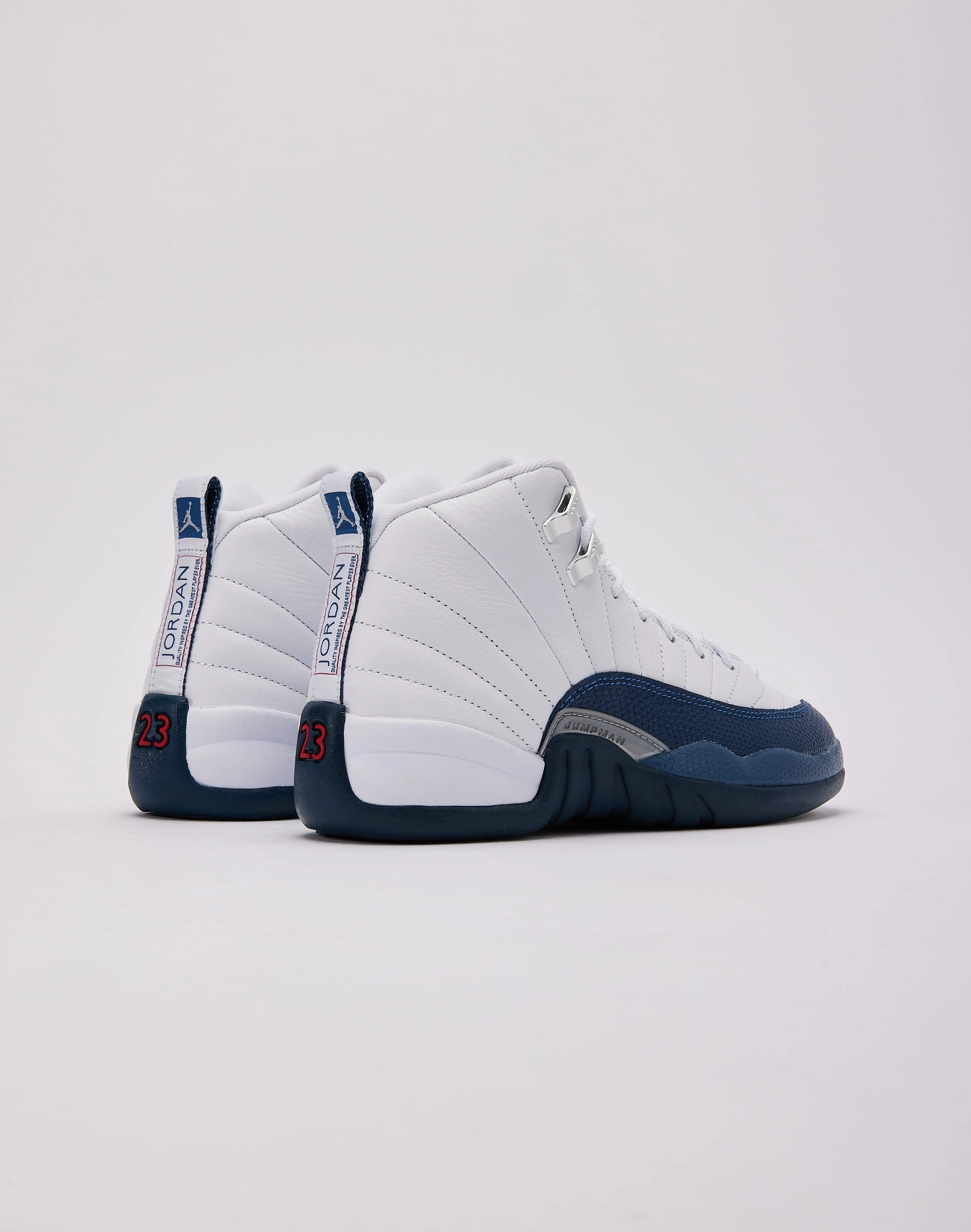 Jordan Air Jordan 12 Retro 'French Blue and White' Grade-School ThermalRegulation Adjustable Straps