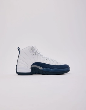 Breathable mesh upper Jordan Air Jordan 12 Retro 'French Blue and White' Grade-School