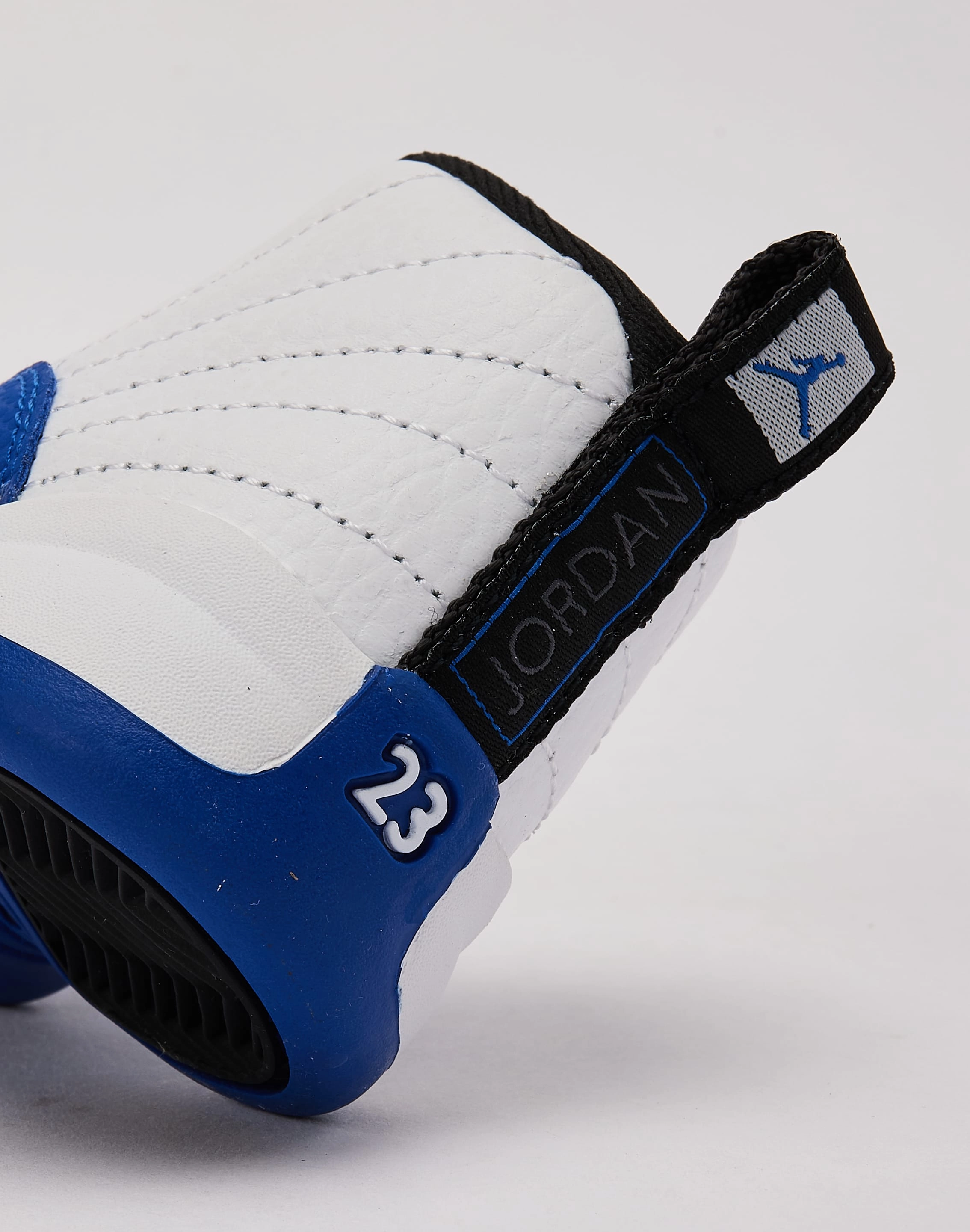 Slip Resistant Tread Pattern Sock Like Fit Jordan Air Jordan 12 Retro 'Game Royal' Toddler