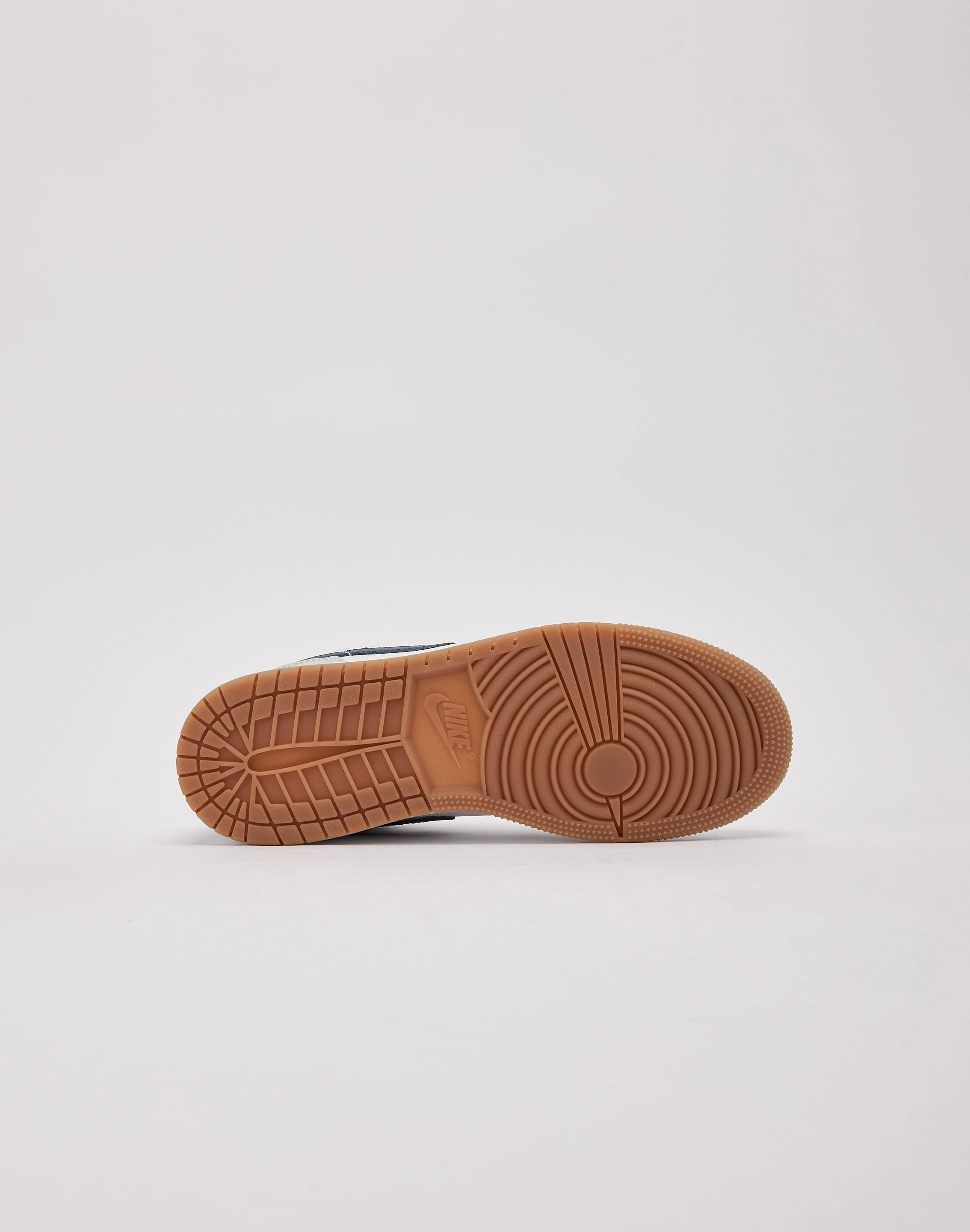 Jordan Air Jordan 1 Low Grade-School Rubber - soled kids' shoes Shock Absorption Midsole