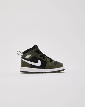 Enhanced Traction Stretchable Collar Jordan Air Jordan 1 Mid Infant
