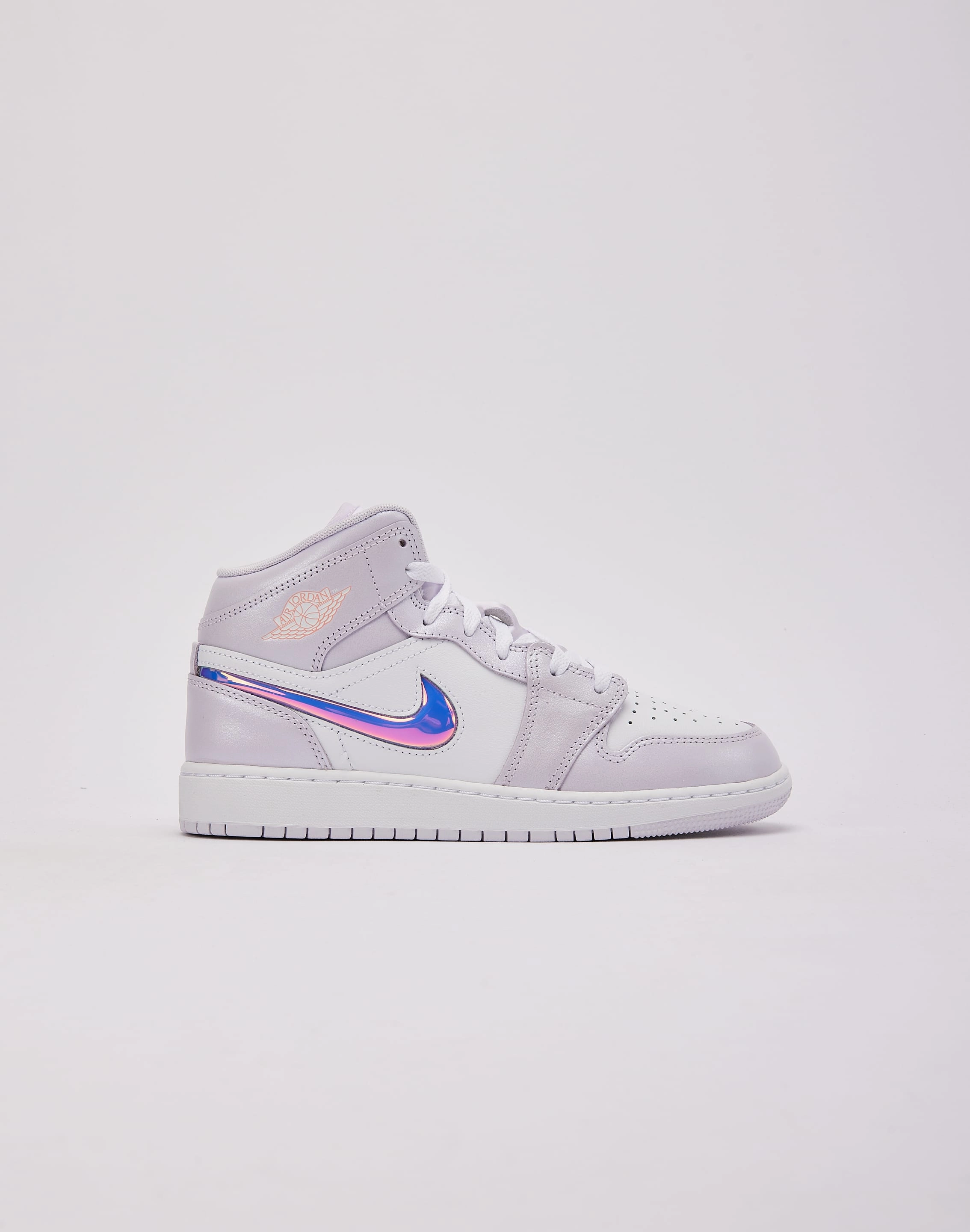 Jordan Air Jordan 1 Mid SE Grade-School Anti Slip Moisture wicking