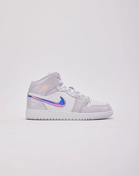 Jordan Air Jordan 1 Mid SE Grade-School Anti Slip Moisture wicking