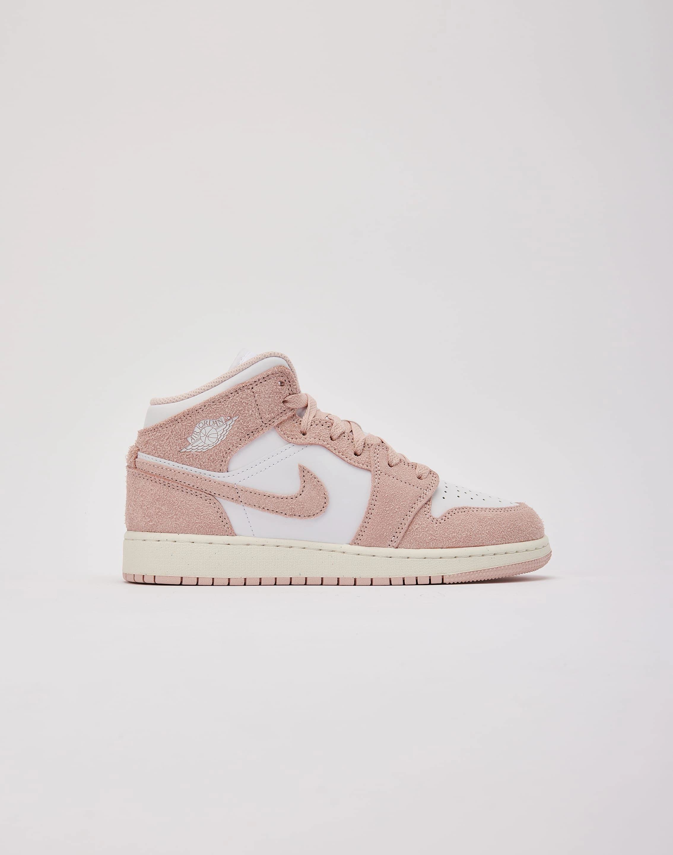 Jordan Air Jordan 1 Mid SE Grade-School Breathable materials for kids Patterned kids' clothes