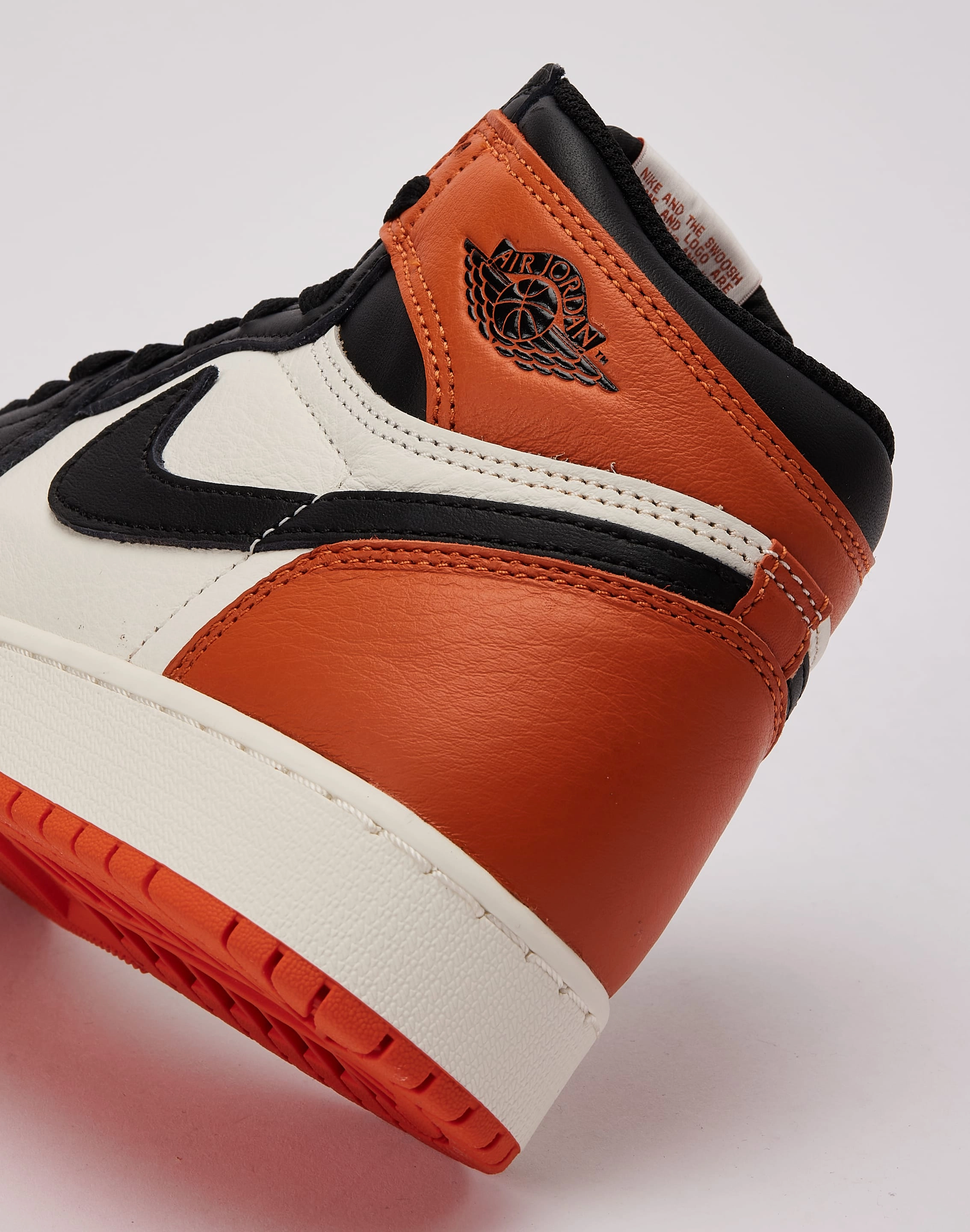 Jordan Air Jordan 1 Retro High OG 'Shattered Backboard' Grade-School Cushioned heel waterproof
