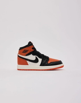 Energy Return Cushioning Jordan Air Jordan 1 Retro High OG 'Shattered Backboard' Pre-School