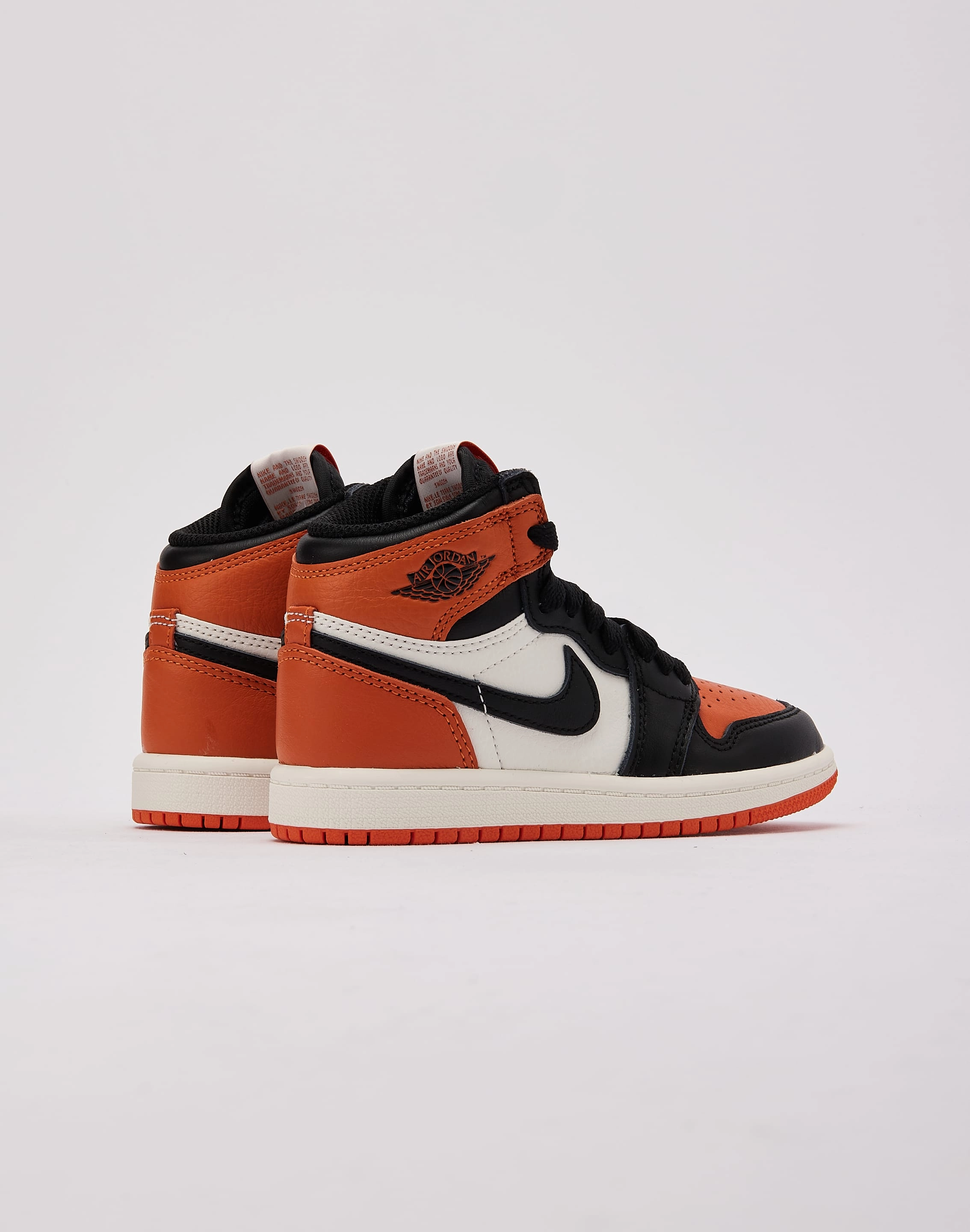 BreathableLiner Jordan Air Jordan 1 Retro High OG 'Shattered Backboard' Pre-School