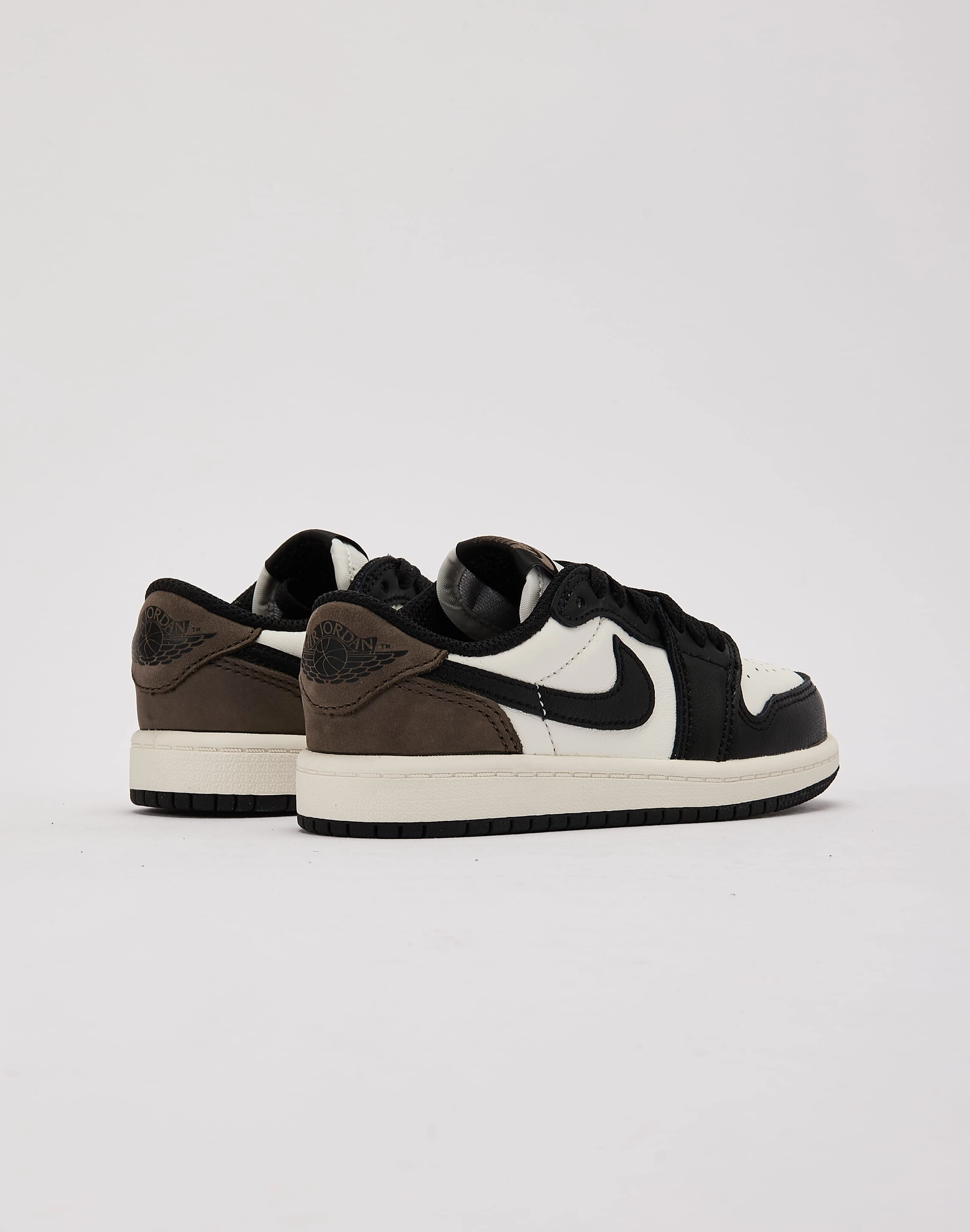 Easy Adjust Straps Impact protection Jordan Air Jordan 1 Retro Low OG 'Mocha' Pre-School