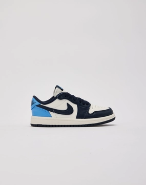 Unisex kids' items Arch support Jordan Air Jordan 1 Retro Low OG 'Obsidian' Pre-School
