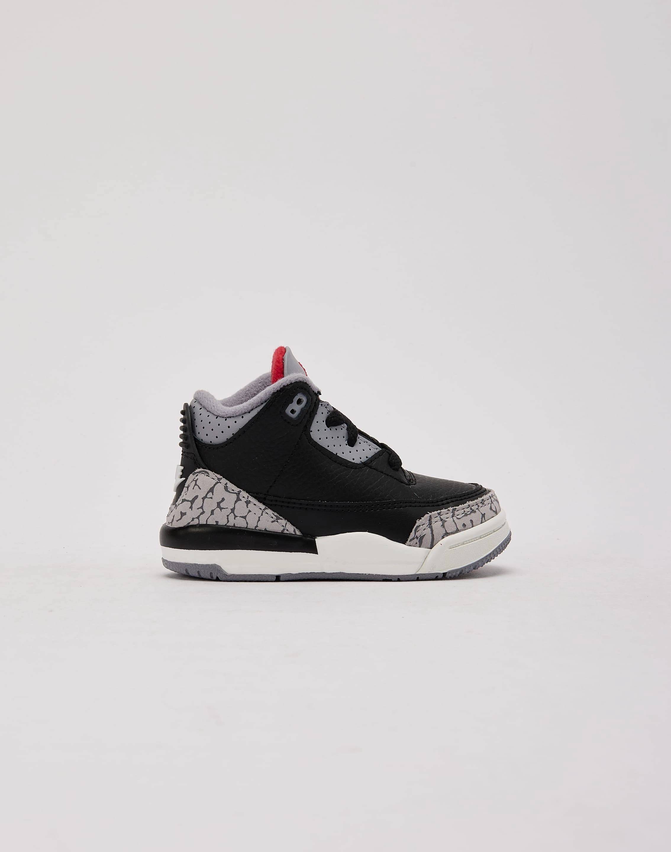Lightweight Design Sock Like Fit Jordan Air Jordan 3 Retro 'Black Cement' Toddler