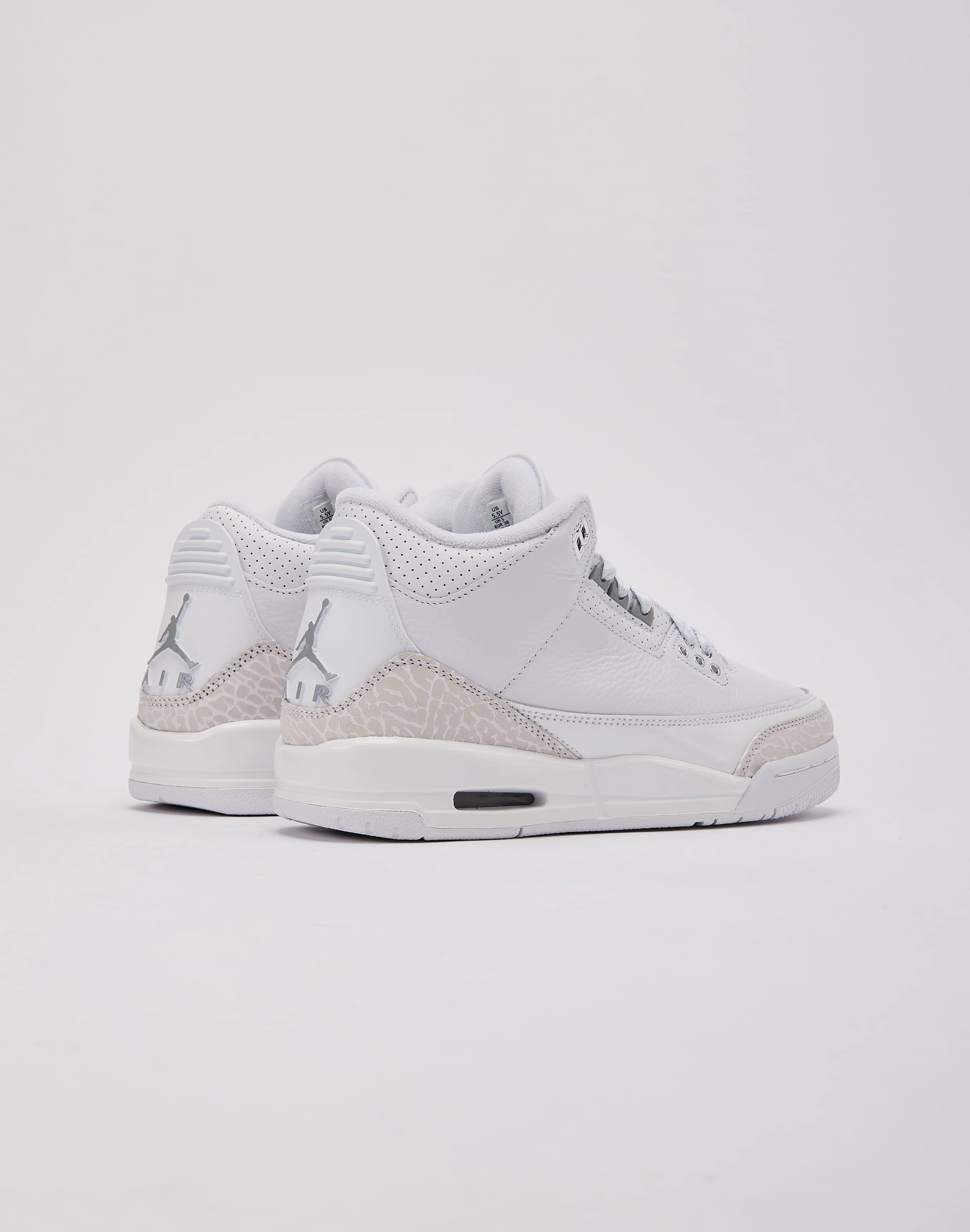 Jordan Air Jordan 3 Retro 'Pure Money' Grade-School Machine washable