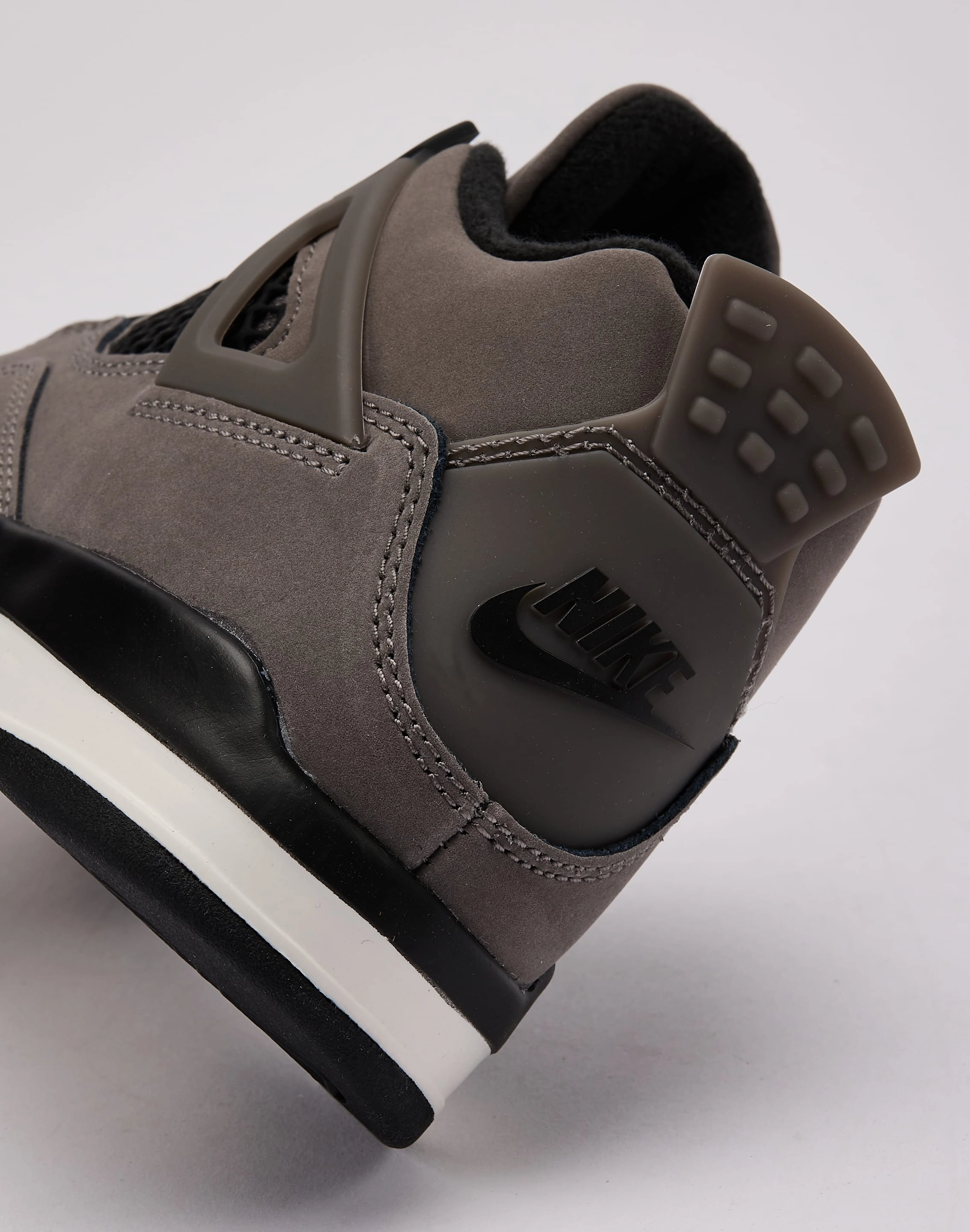 Jordan Air Jordan 4 Retro 'Cave Stone' Pre-School School - appropriate kids' shoes AdjustableStrap