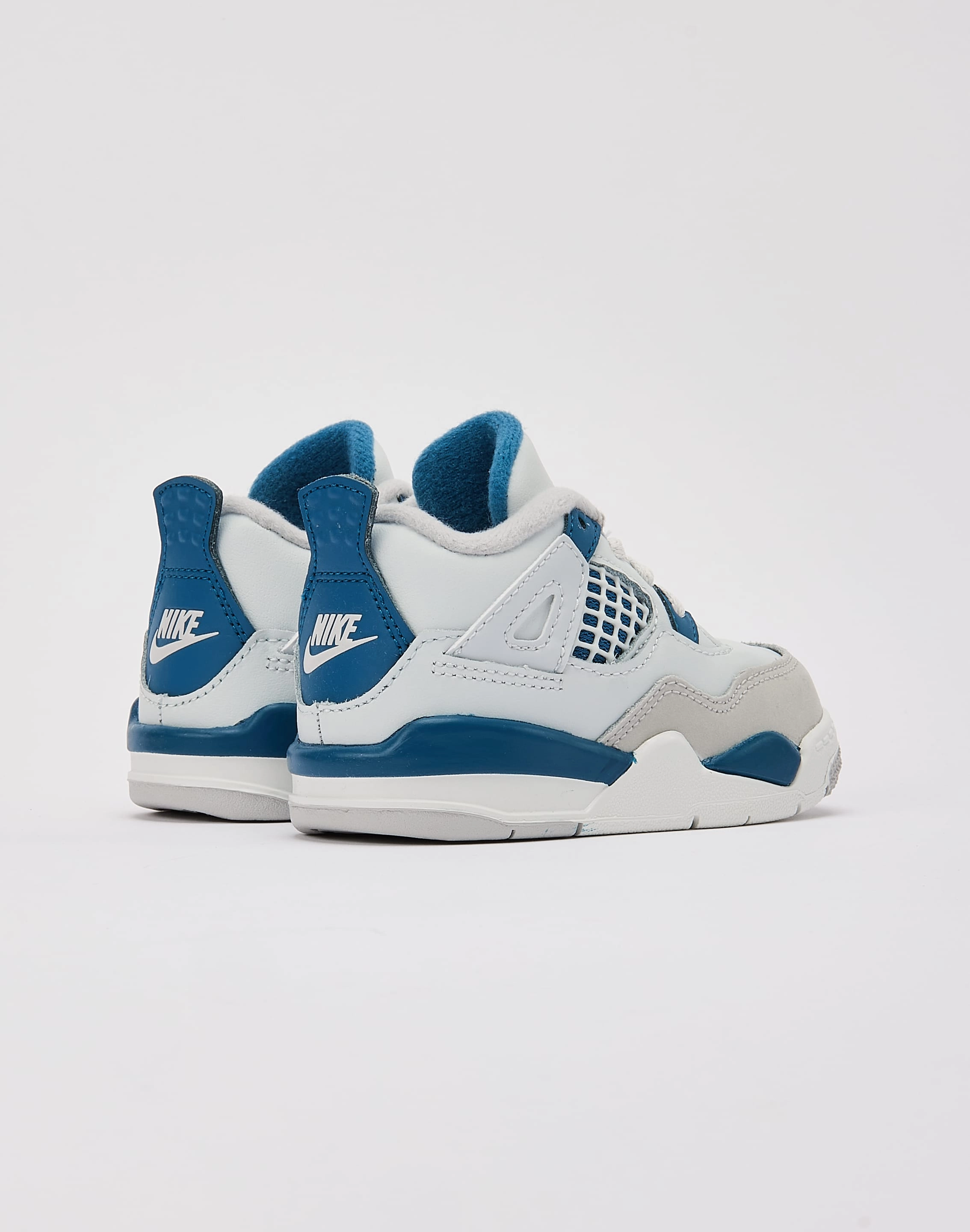 Jordan Air Jordan 4 Retro 'Industrial Blue' Toddler Ventilation Holes System Water Resistant