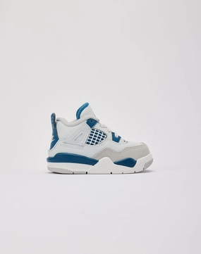 Jordan Air Jordan 4 Retro 'Industrial Blue' Toddler Breathable Airflow System