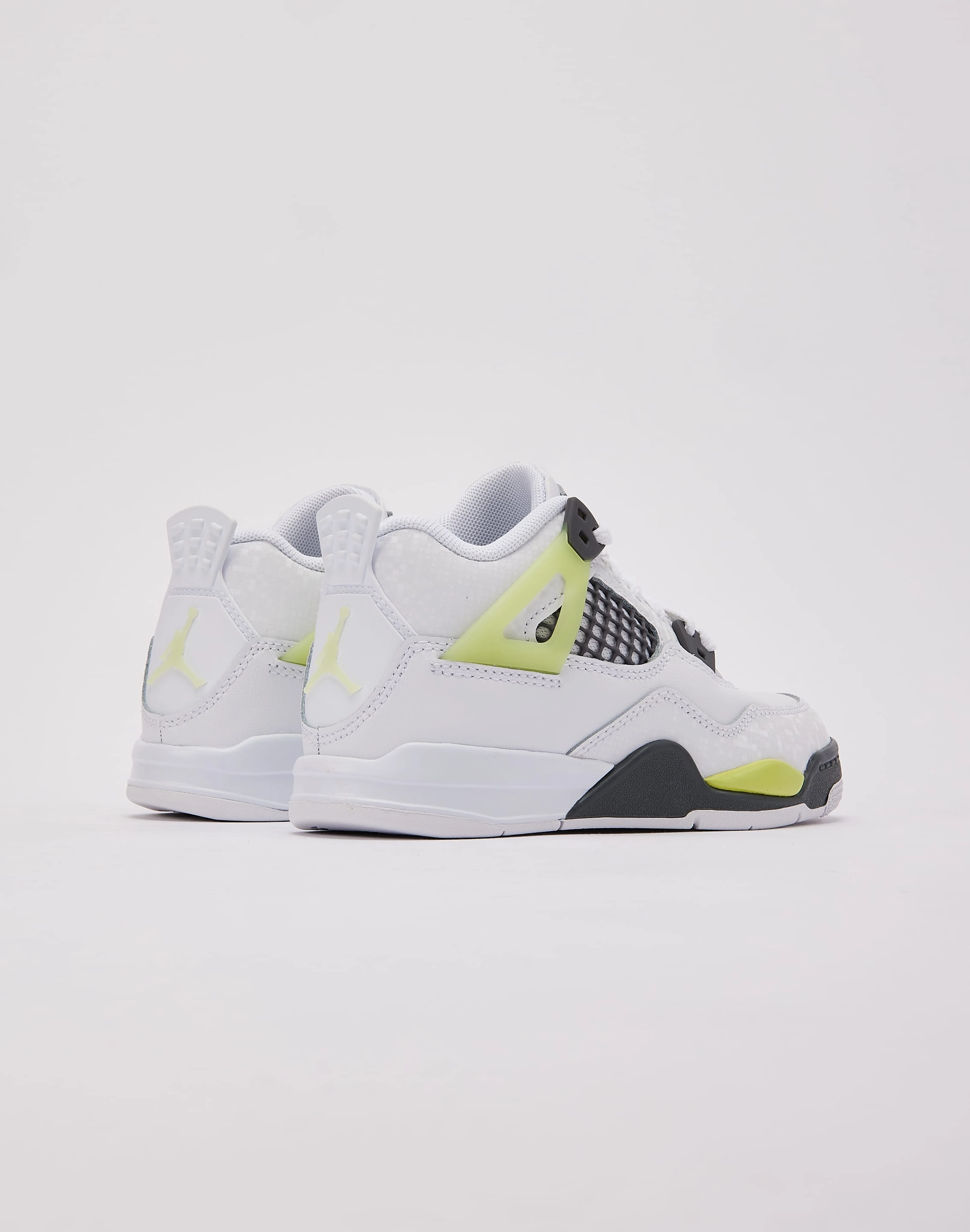 Jordan Air Jordan 4 Retro 'Light Lemon Twist' Pre-School Fancy kids' clothing