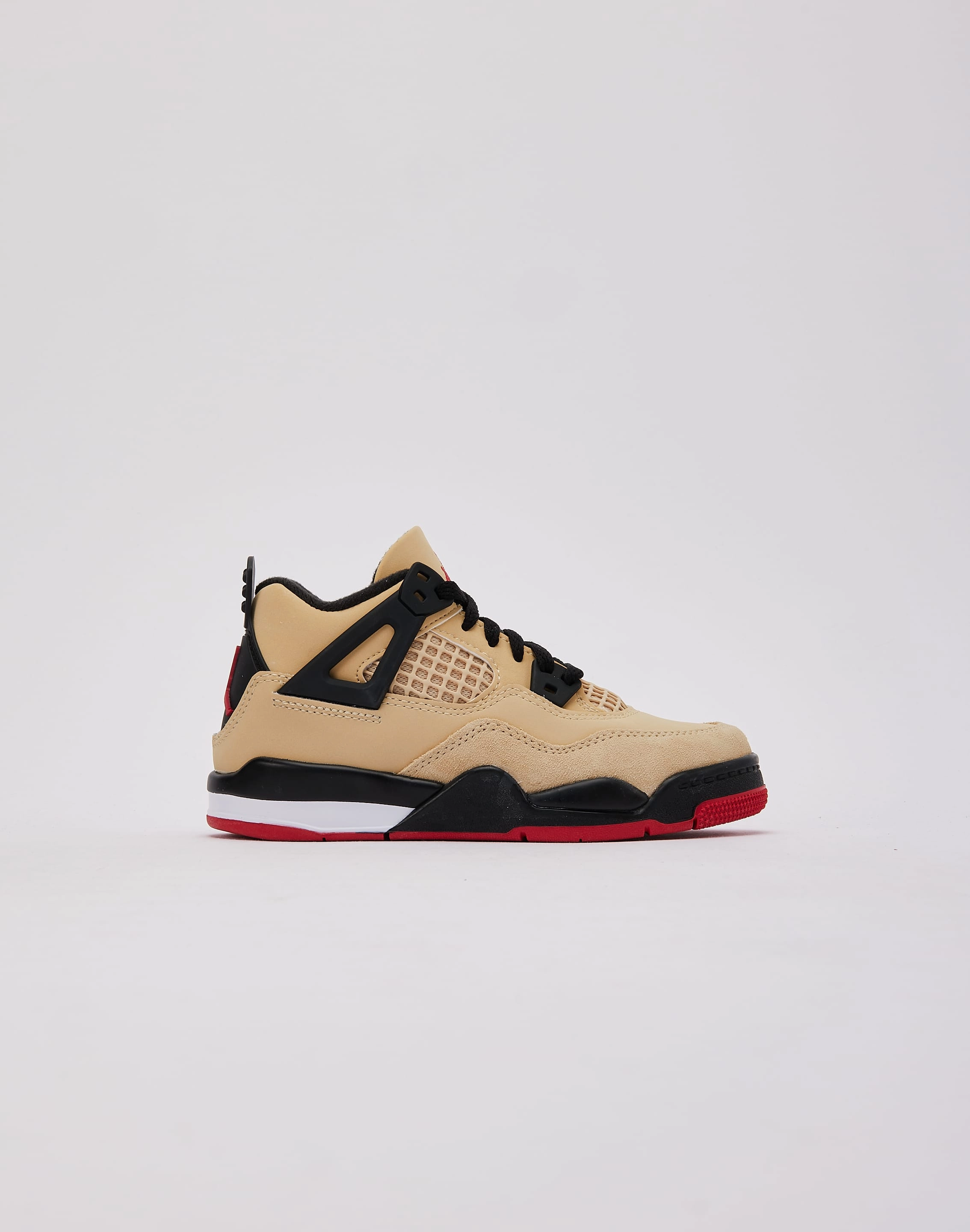 Removable Insole Option Elegant kids' looks Jordan Air Jordan 4 Retro 'Pizza' Pre-School