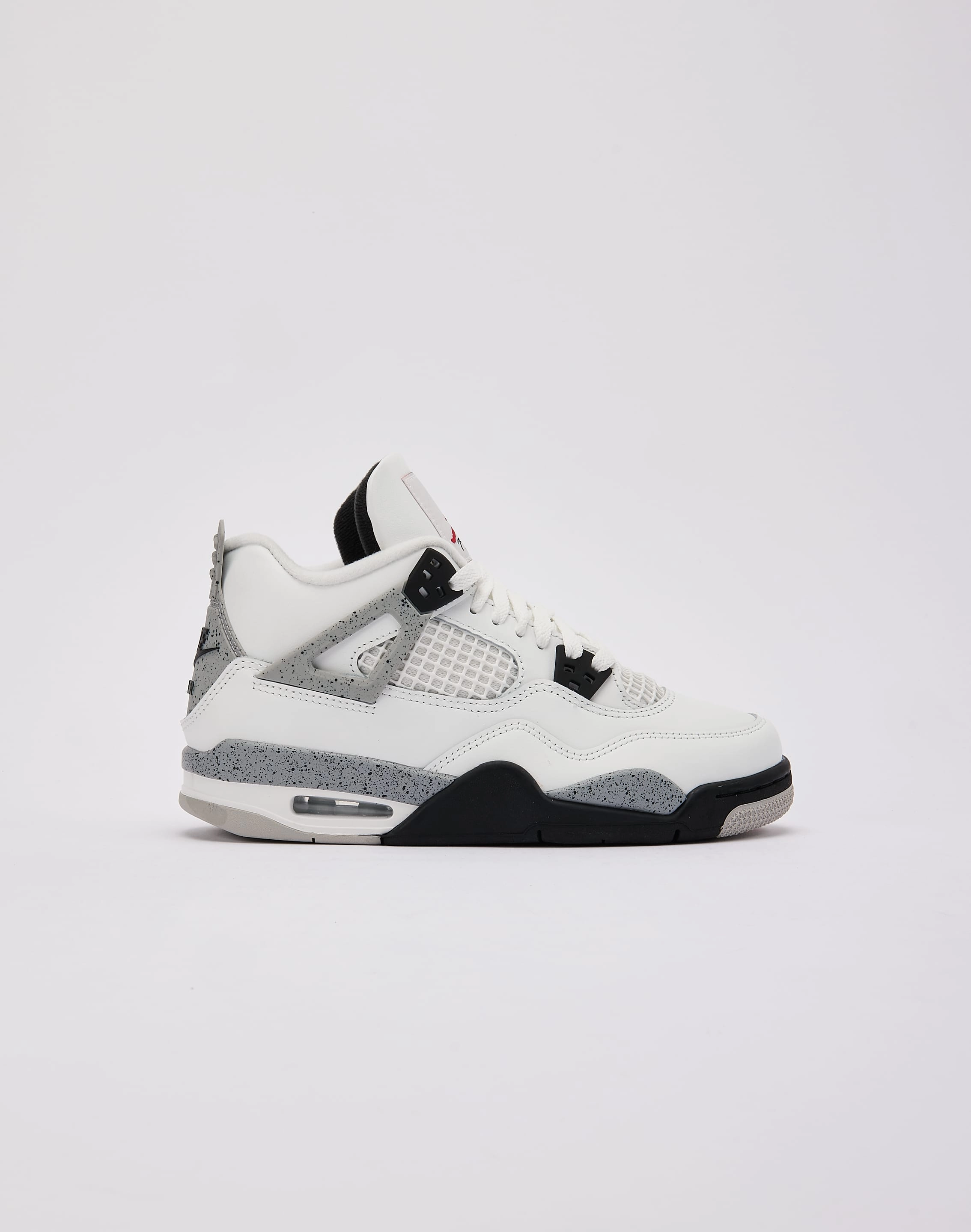 Jordan Air Jordan 4 Retro OG 'White Cement' Grade-School Flexible Grooves Kids' sneakers