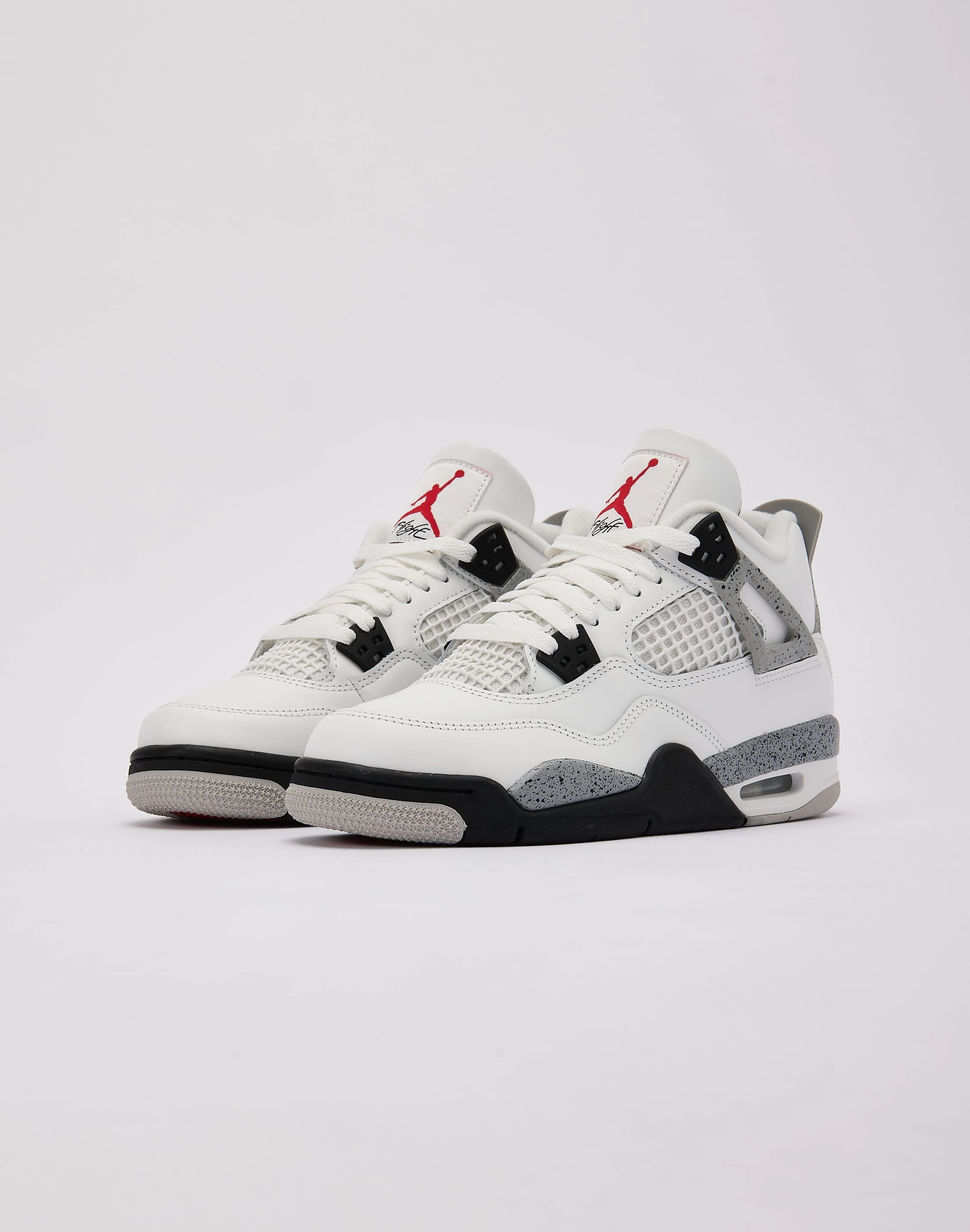 School - appropriate kids' shoes Jordan Air Jordan 4 Retro OG 'White Cement' Grade-School