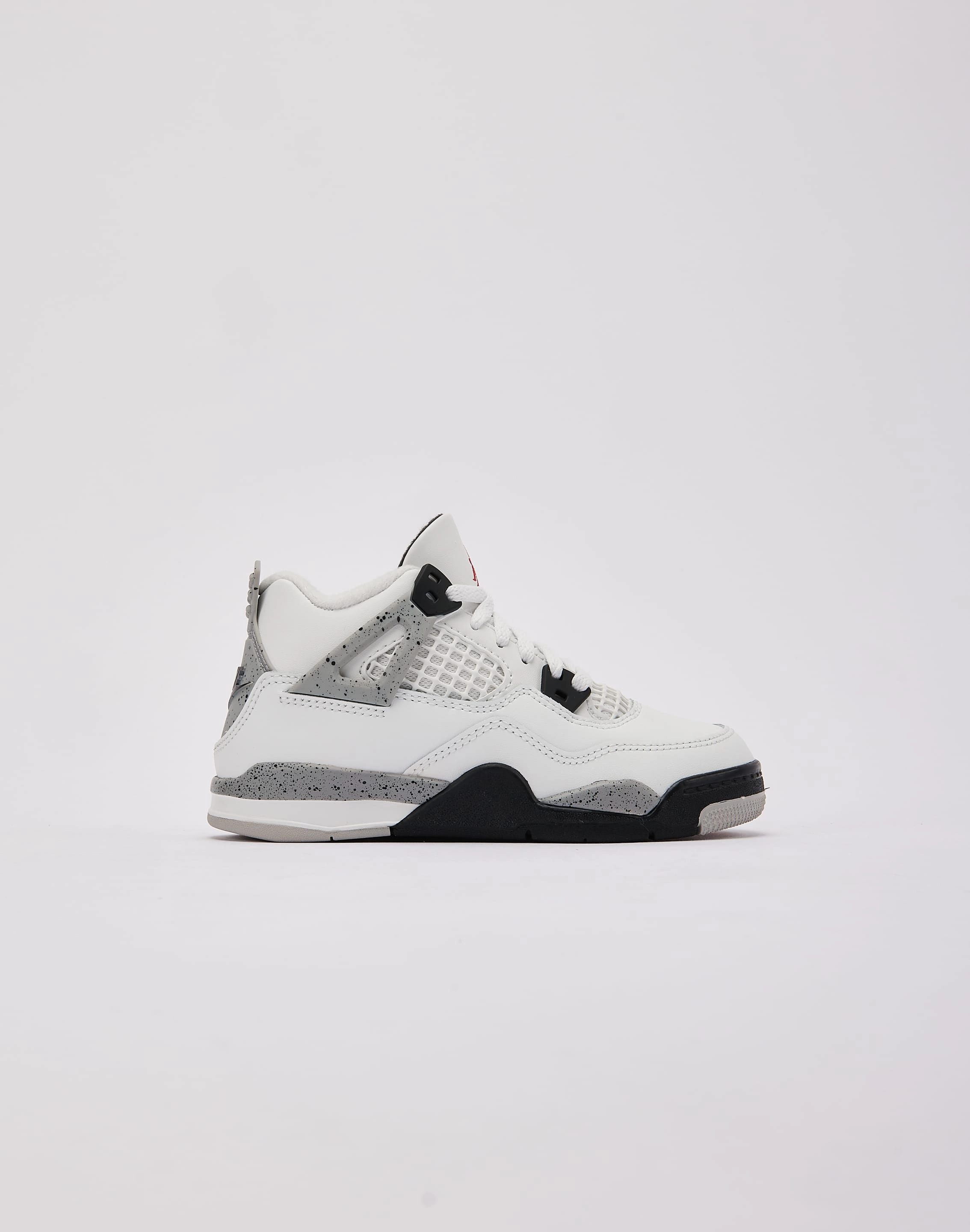 Jordan Air Jordan 4 Retro OG 'White Cement' Pre-School NonTreadPattern Breathable Lining