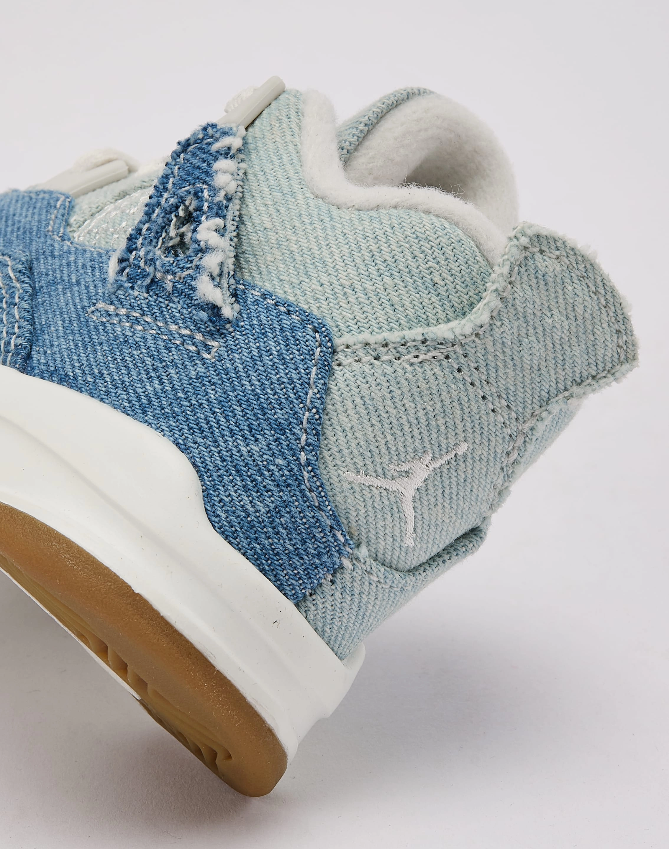 Jordan Air Jordan 4 Retro TEX 'Worn Blue' Toddler Easy To Clean