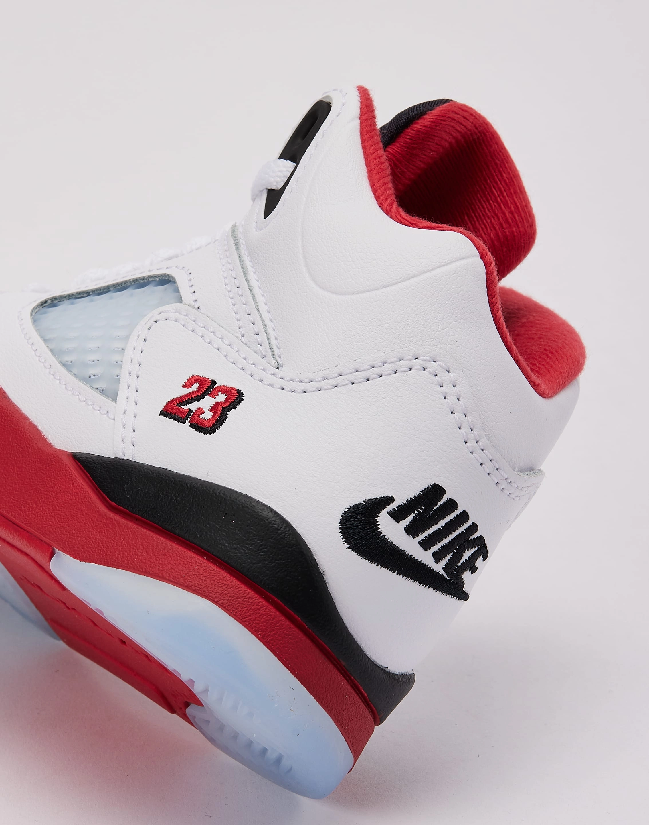 Jordan Air Jordan 5 Retro 'Fire Red Black Tongue' Pre-School Soft Sole