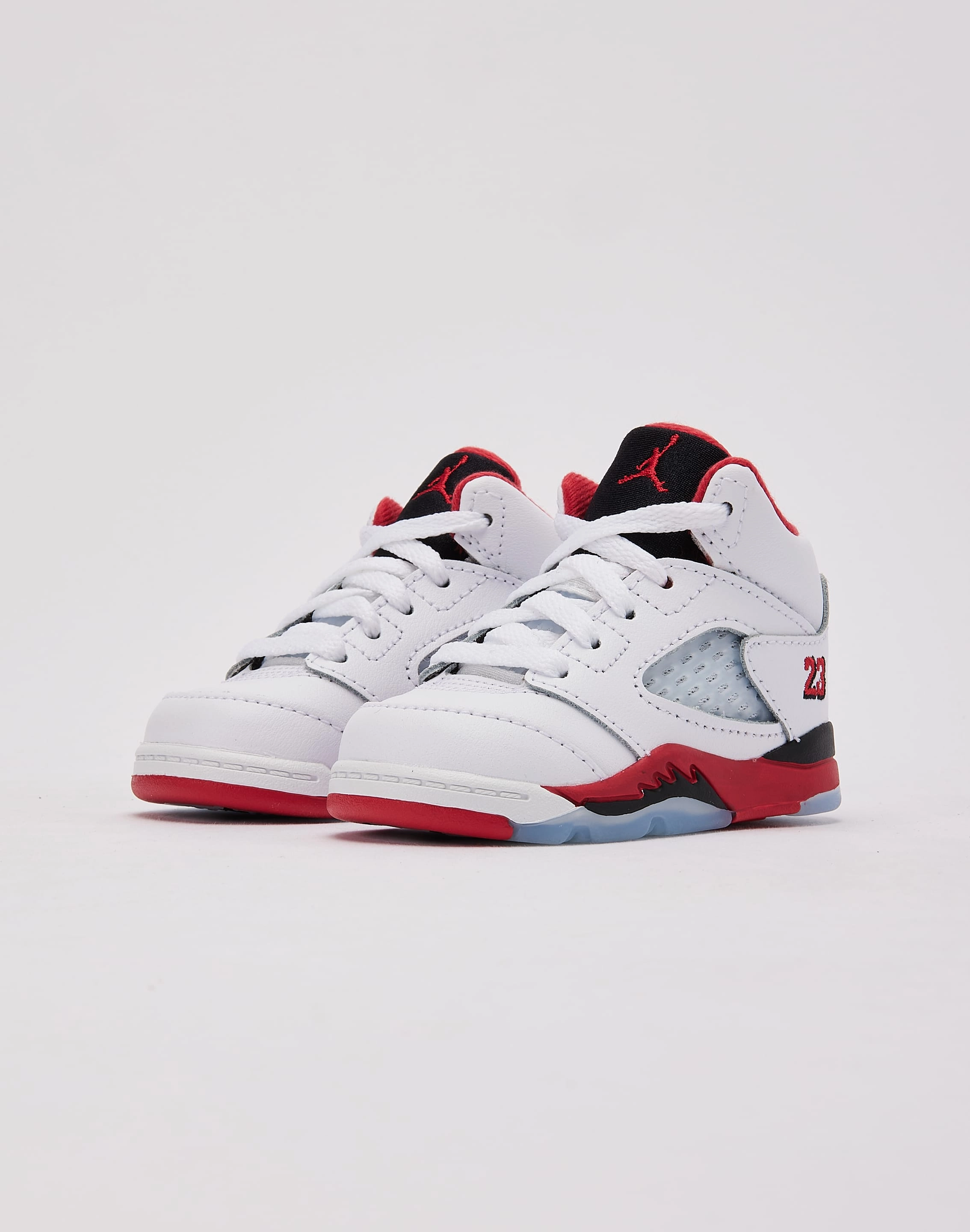 Jordan Air Jordan 5 Retro 'Fire Red Black Tongue' Toddler Double Layered Sole