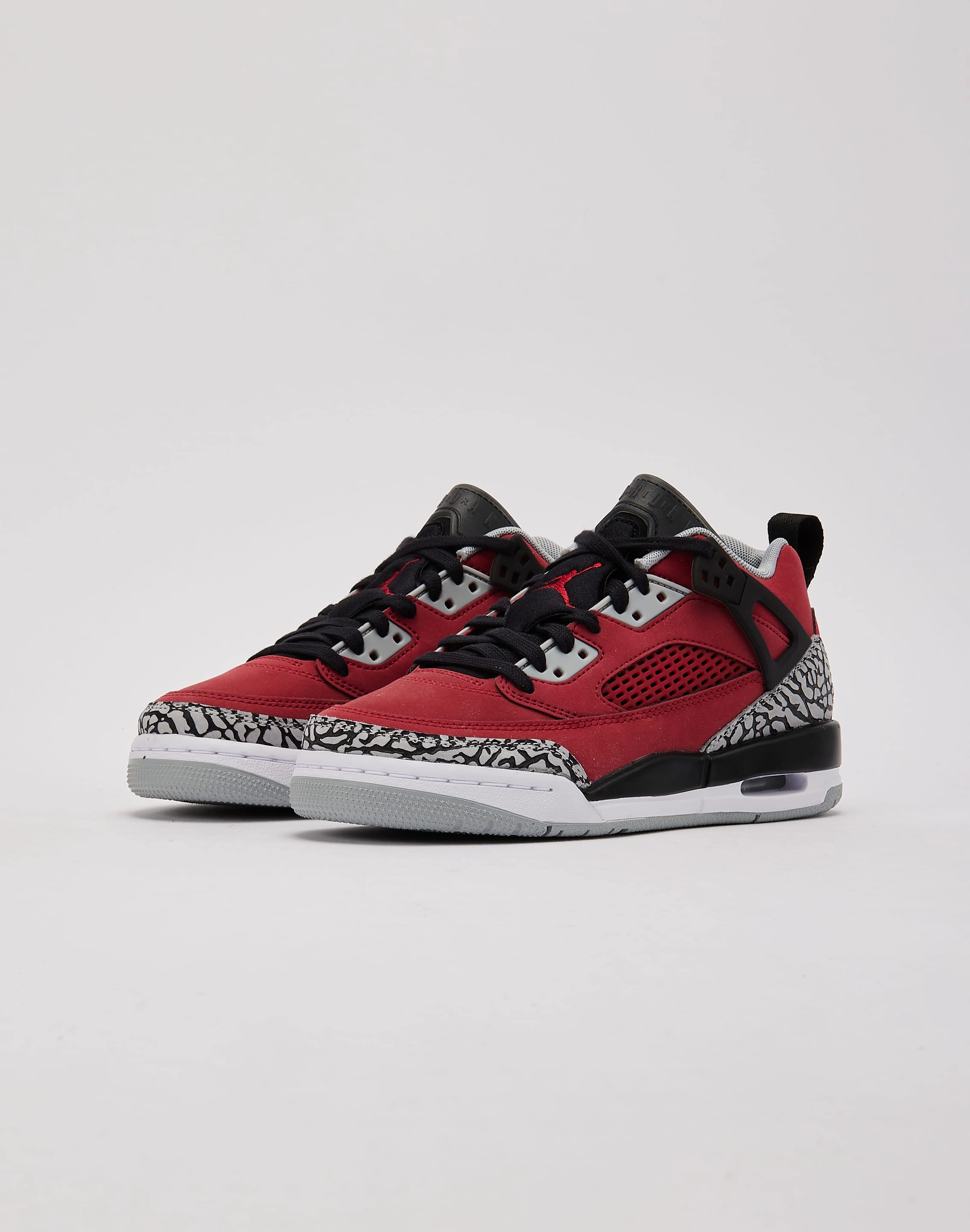 Soft Leather Jordan Spizike Low Grade-School