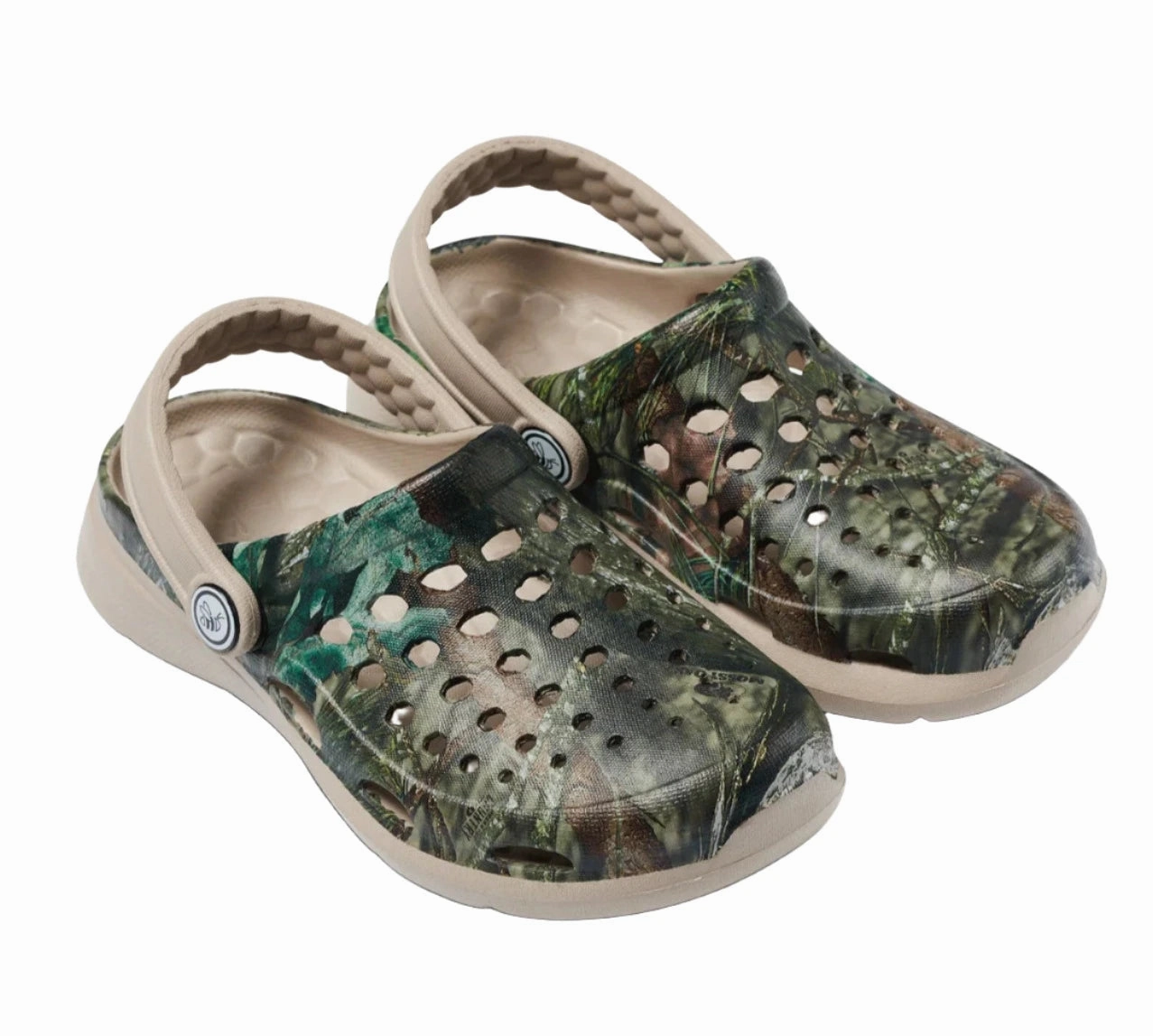 Park Step Joybees Boys Active Clog - Mossy Oak Graphic