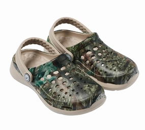 Park Step Joybees Boys Active Clog - Mossy Oak Graphic