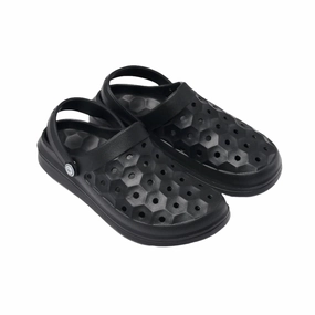 Easy To Clean Joybees Women's Varsity Clog - Black