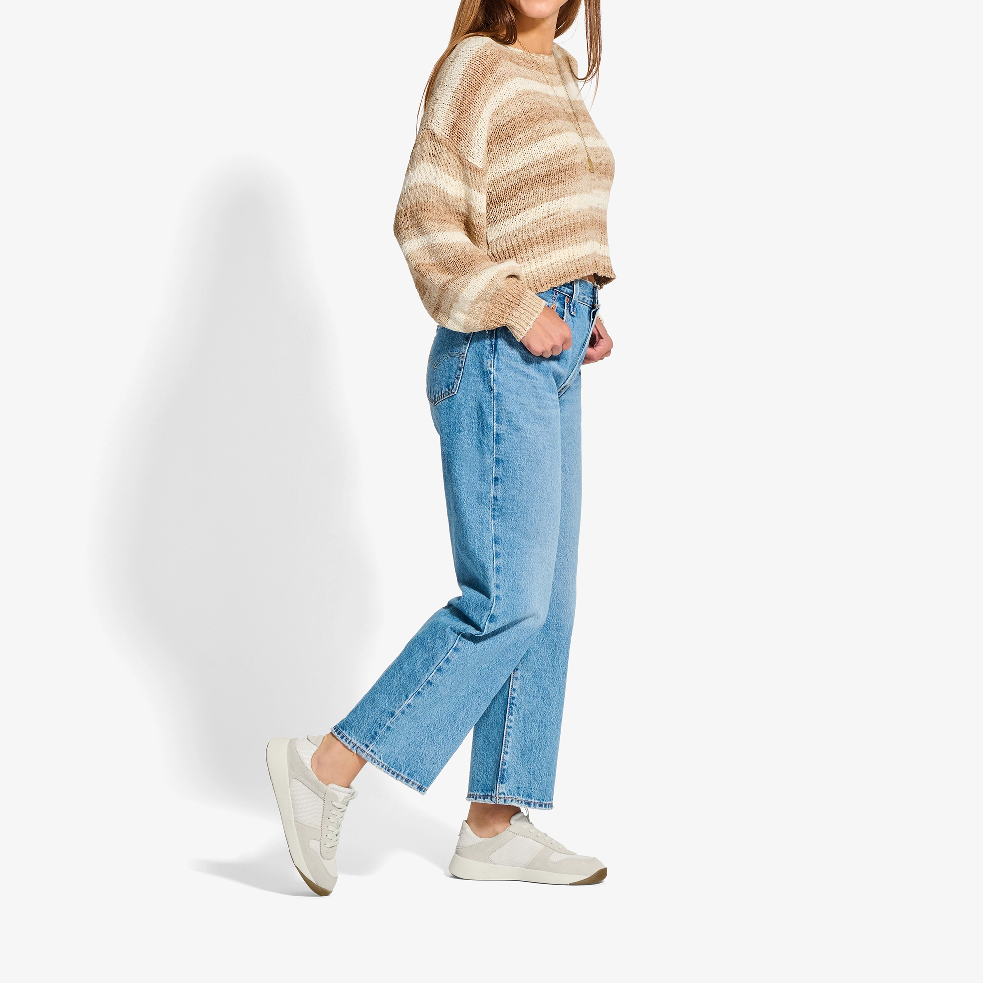 Supportive structure Kaulele Mesh - Tapa / White Sand