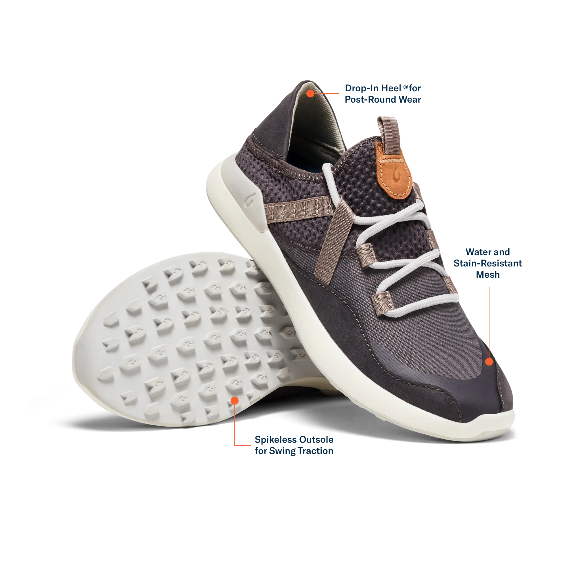 Kawela - Pavement / Mist Grey Ankle wrap