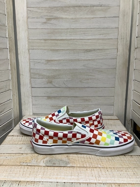 Morning Rush Shoes Sneakers By Vans In Rainbow Print, Size: 10.5