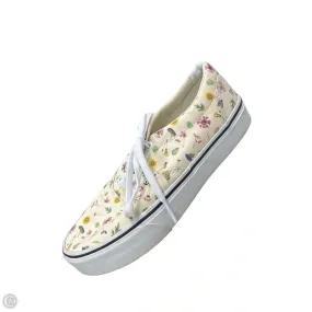 Reinforced Achilles Pad Shoes Sneakers By Vans In Floral Print, Size: 6.5