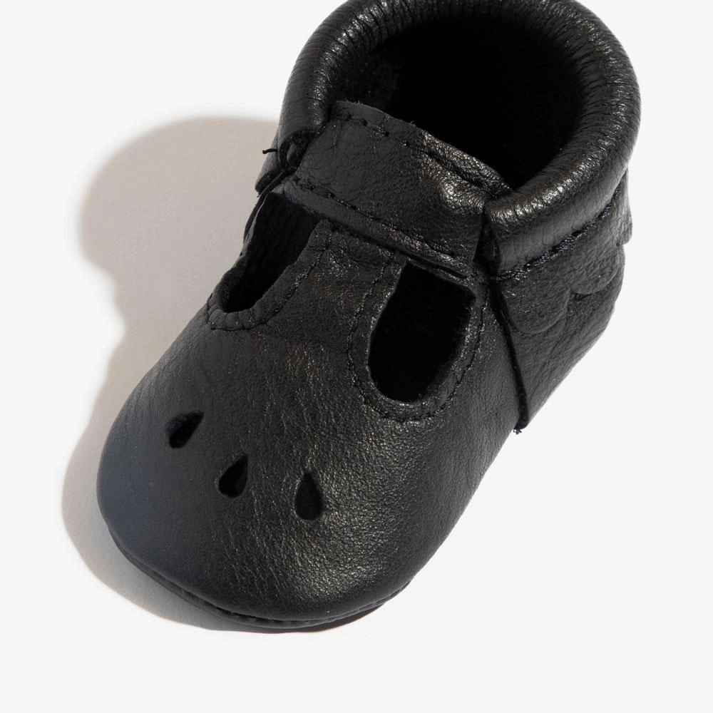 Ebony Mary Jane Baby Shoe Ergonomic Shape